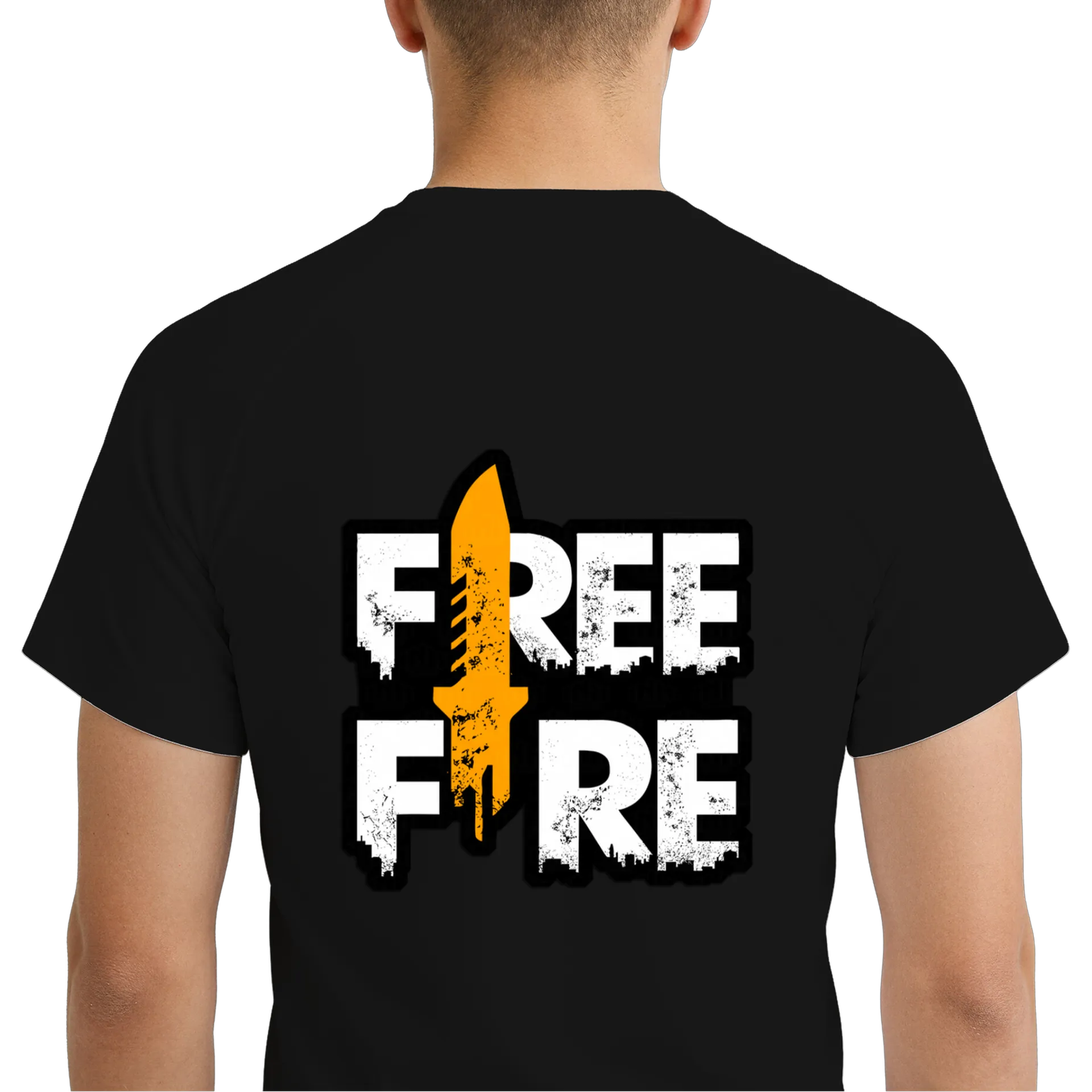 Camiseta Dry Fit Estampa FreeFire Logo 100% Polyester - Imagem 6