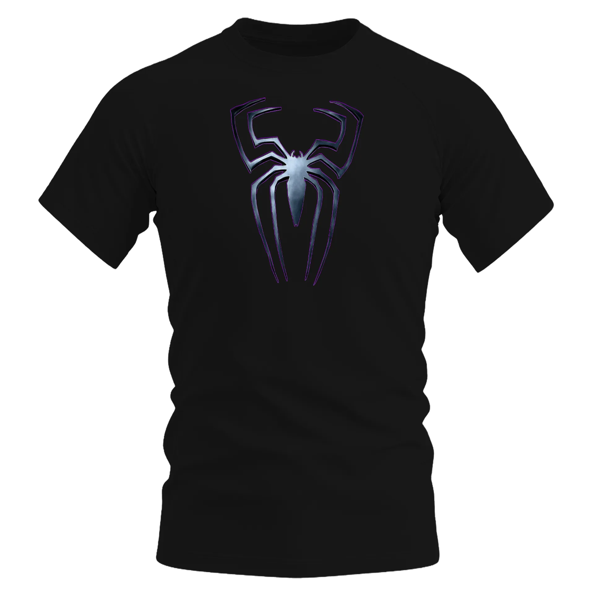 Camiseta Dry Fit Aranha Estilo Marvel 100% Algodão - Imagem 1