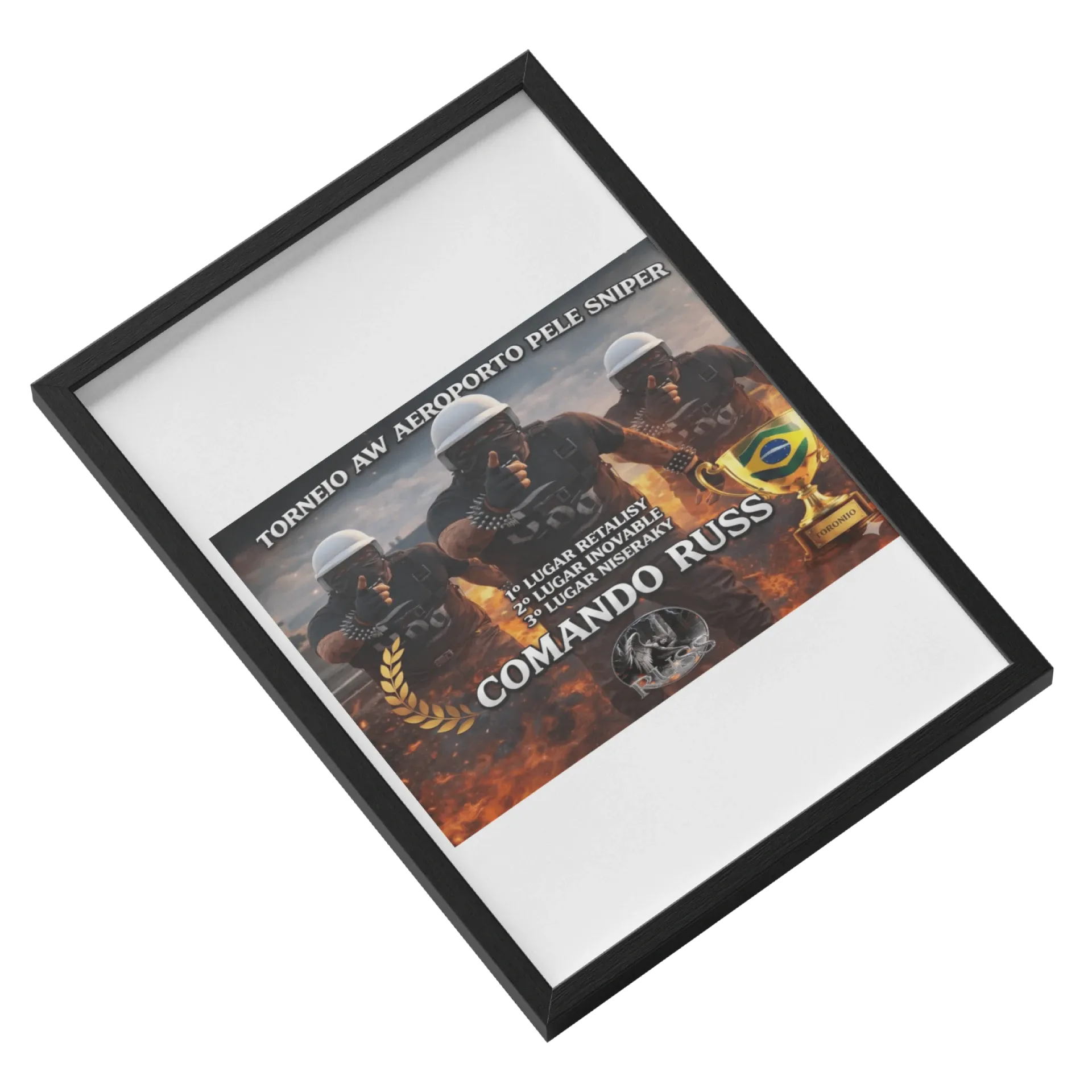 Quadro A3 personalizado de JonyQuestOfficial