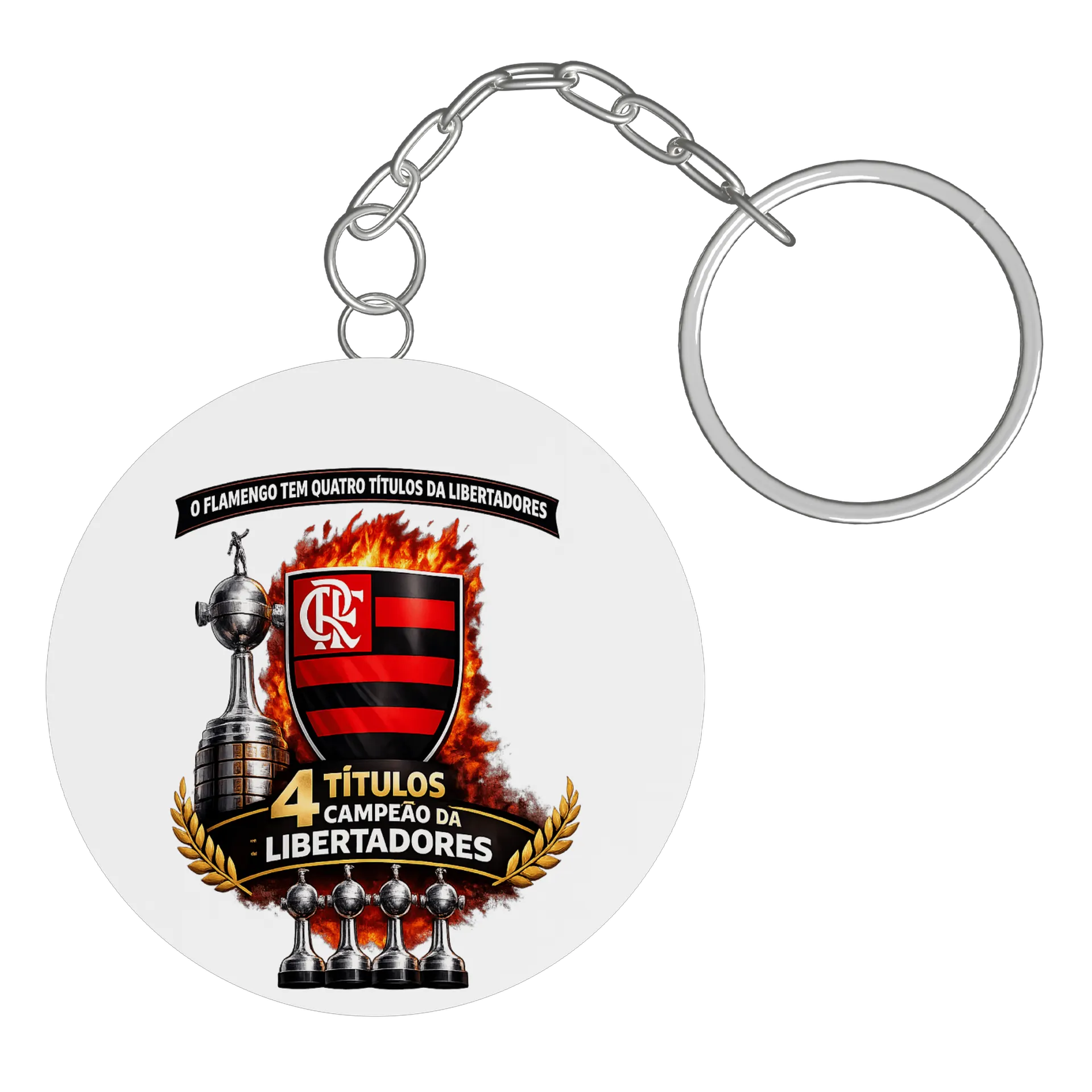 Chaveiro personalizado de 🏆 Segue o Líder 🏆