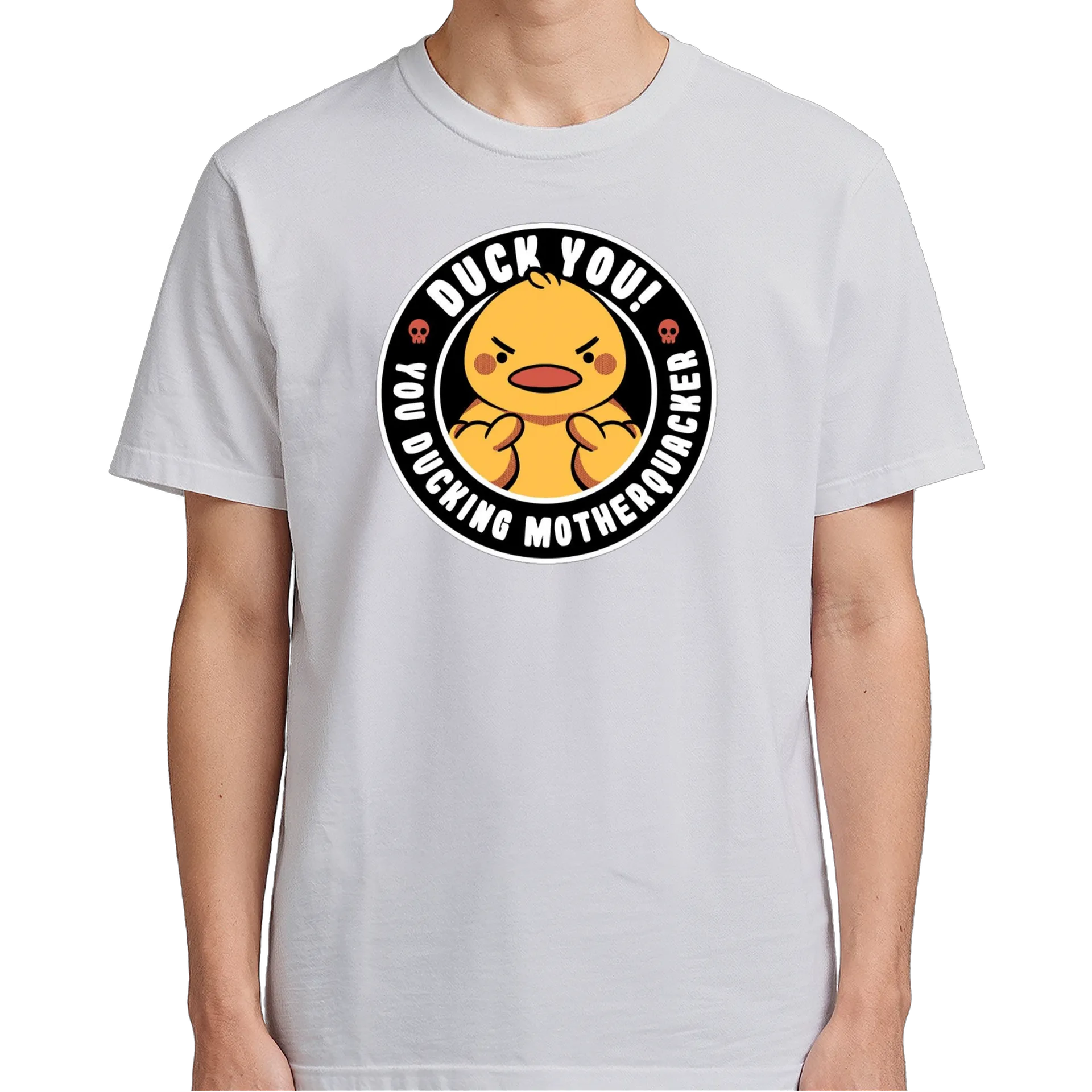 Camiseta Estampa Pato Amarelo 100% Algodão - Imagem 5