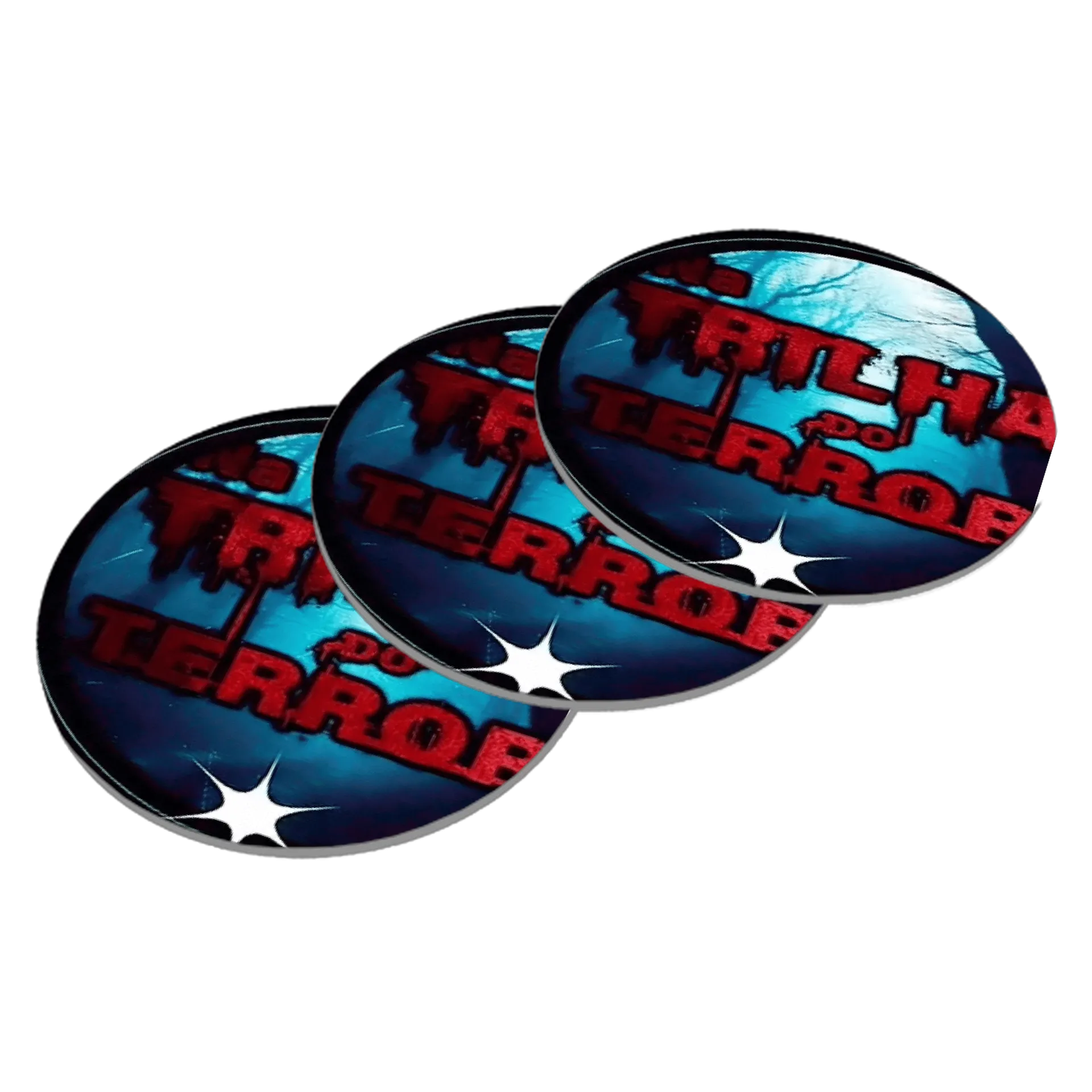 Porta-copos personalizado de natrilhadoterror