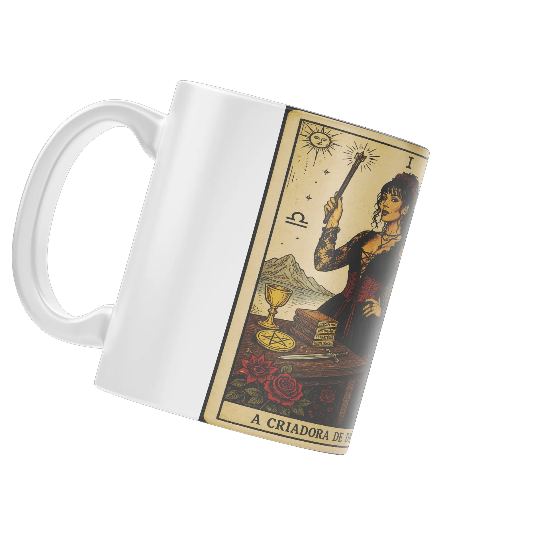 Caneca Porcelana A Criadora de Destinos 325ml - Imagem 4