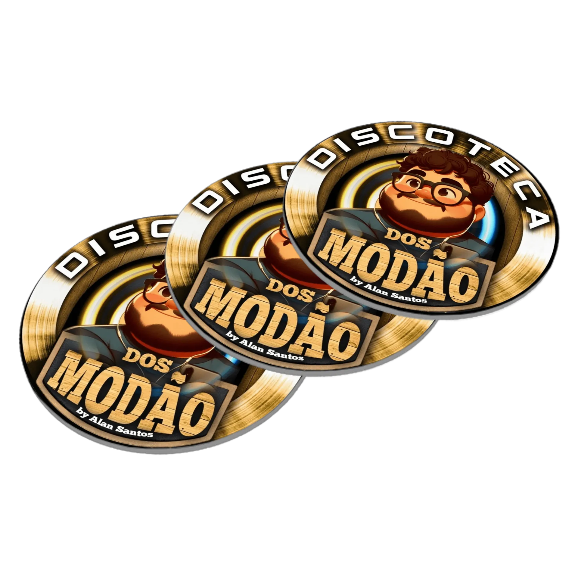 Porta-copos Discoteca dos Modão  - Imagem 3
