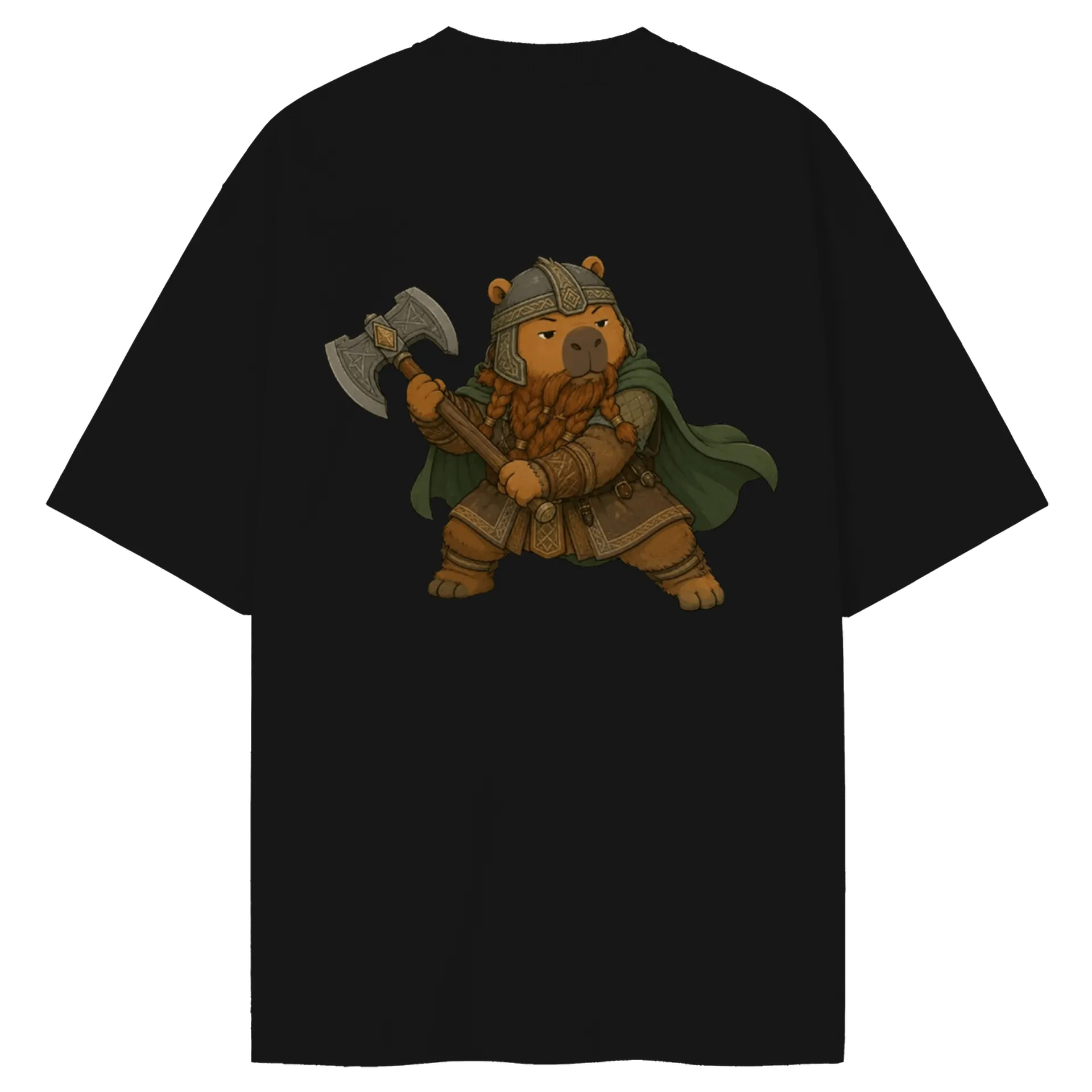 Camiseta Oversized - Capi Medieval de Capyverso - byCARLETTI — imagem 2 de 6