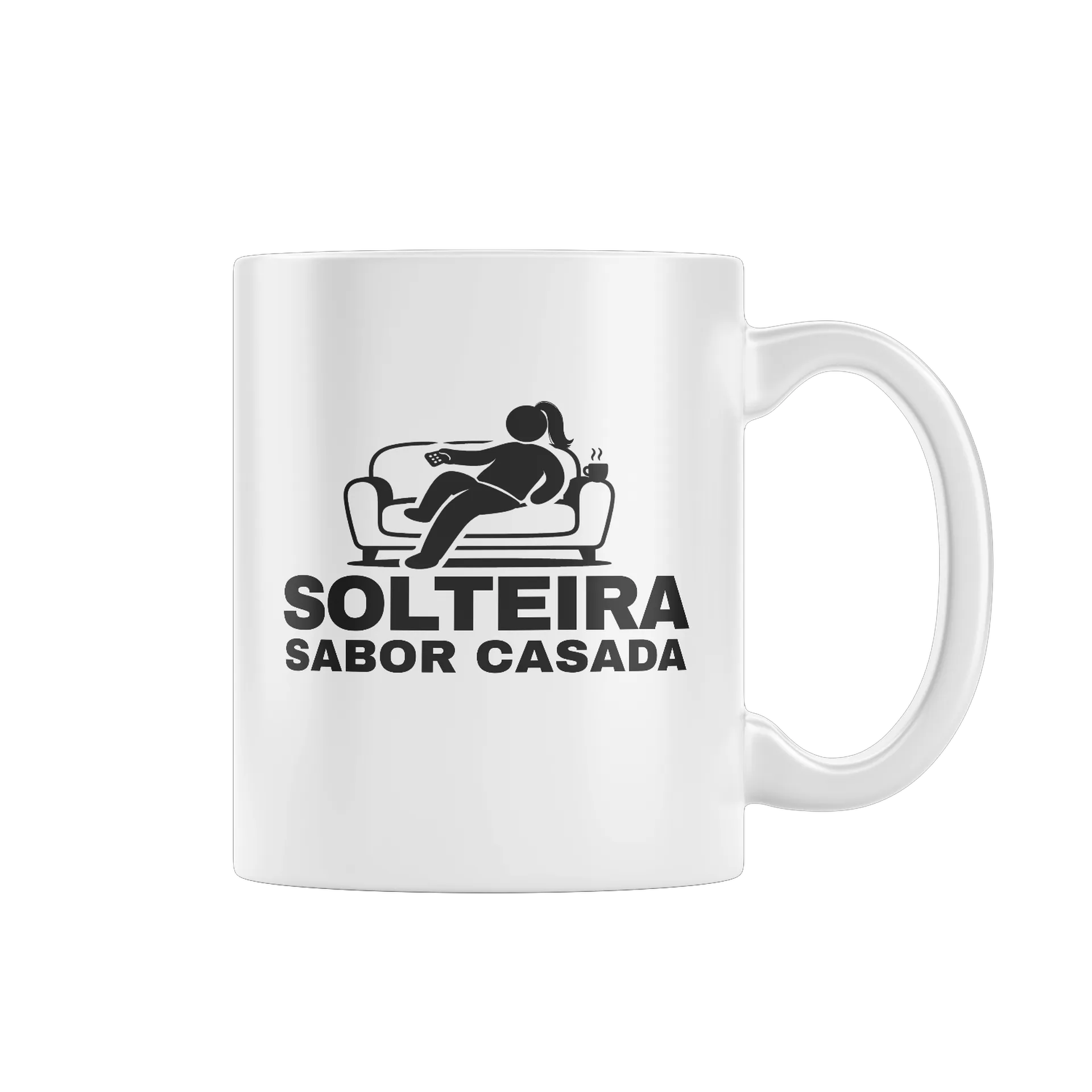 Caneca Solteira Sabor Casada - Imagem 1