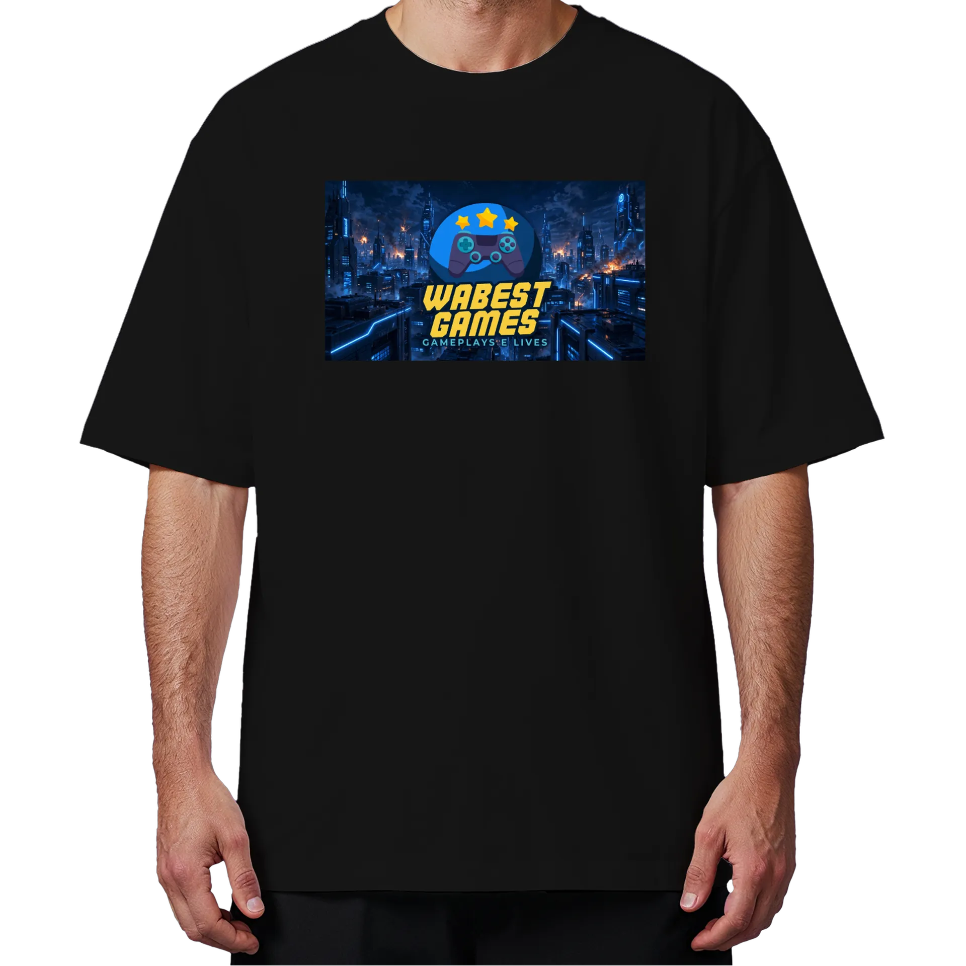 Camiseta Oversized WABest Games - Imagem 4