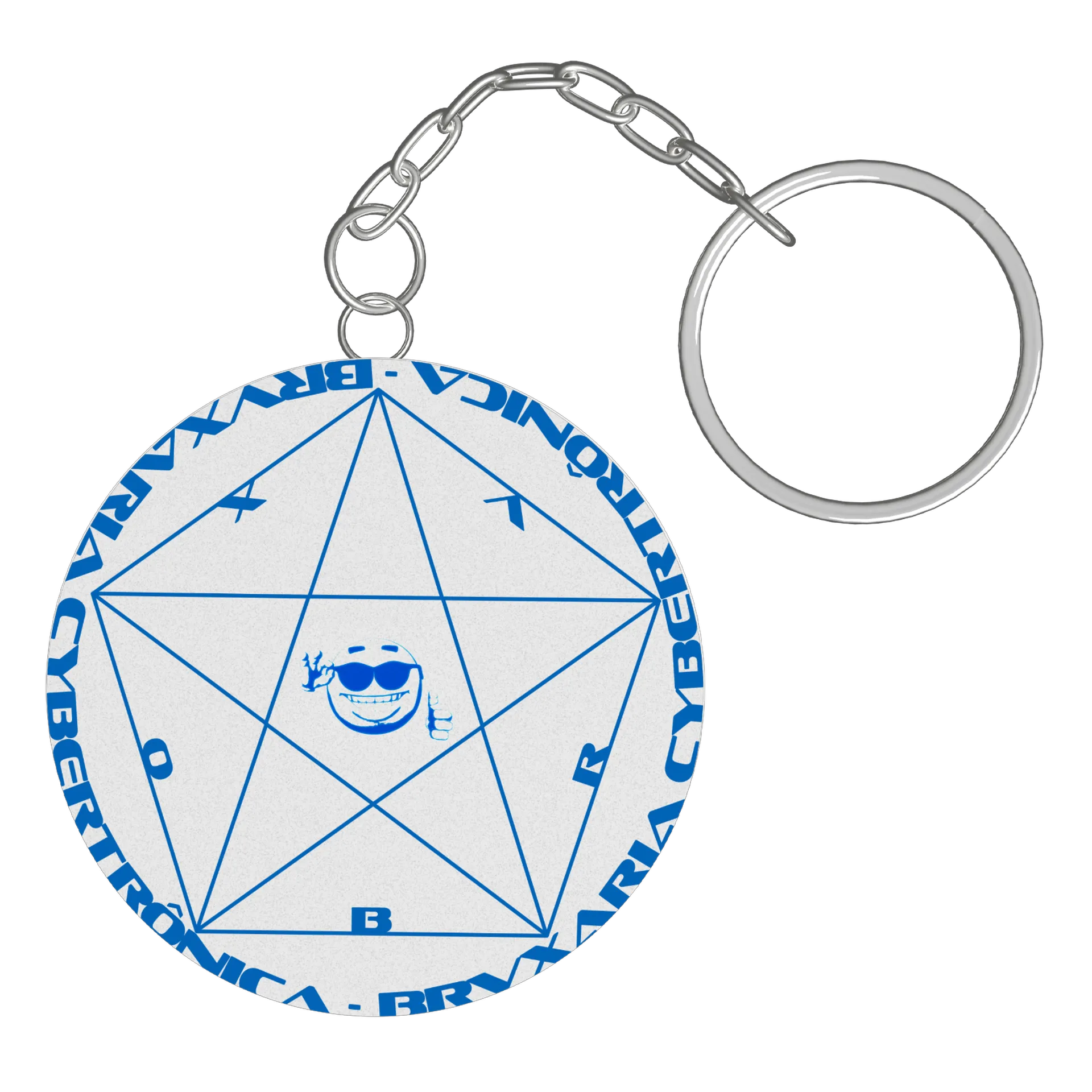 Chaveiro BRVXARIA CYBETRÔNICA Vol.1 de BRVXO — imagem 2 de 3