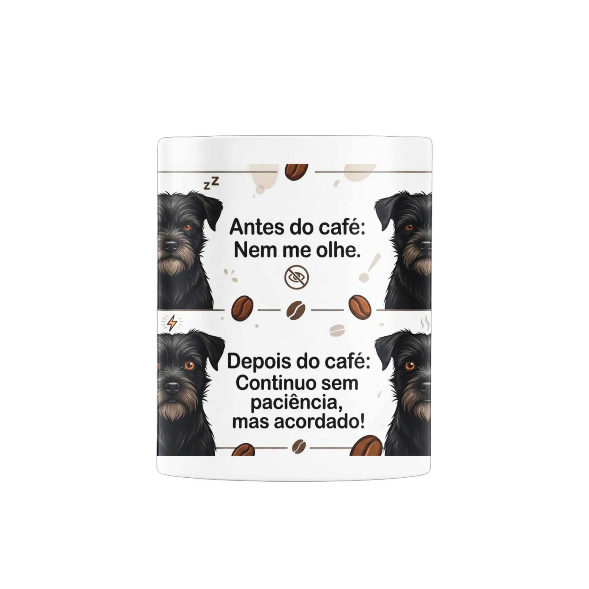 Caneca Porcelana Pretinha 325ml - Imagem 2