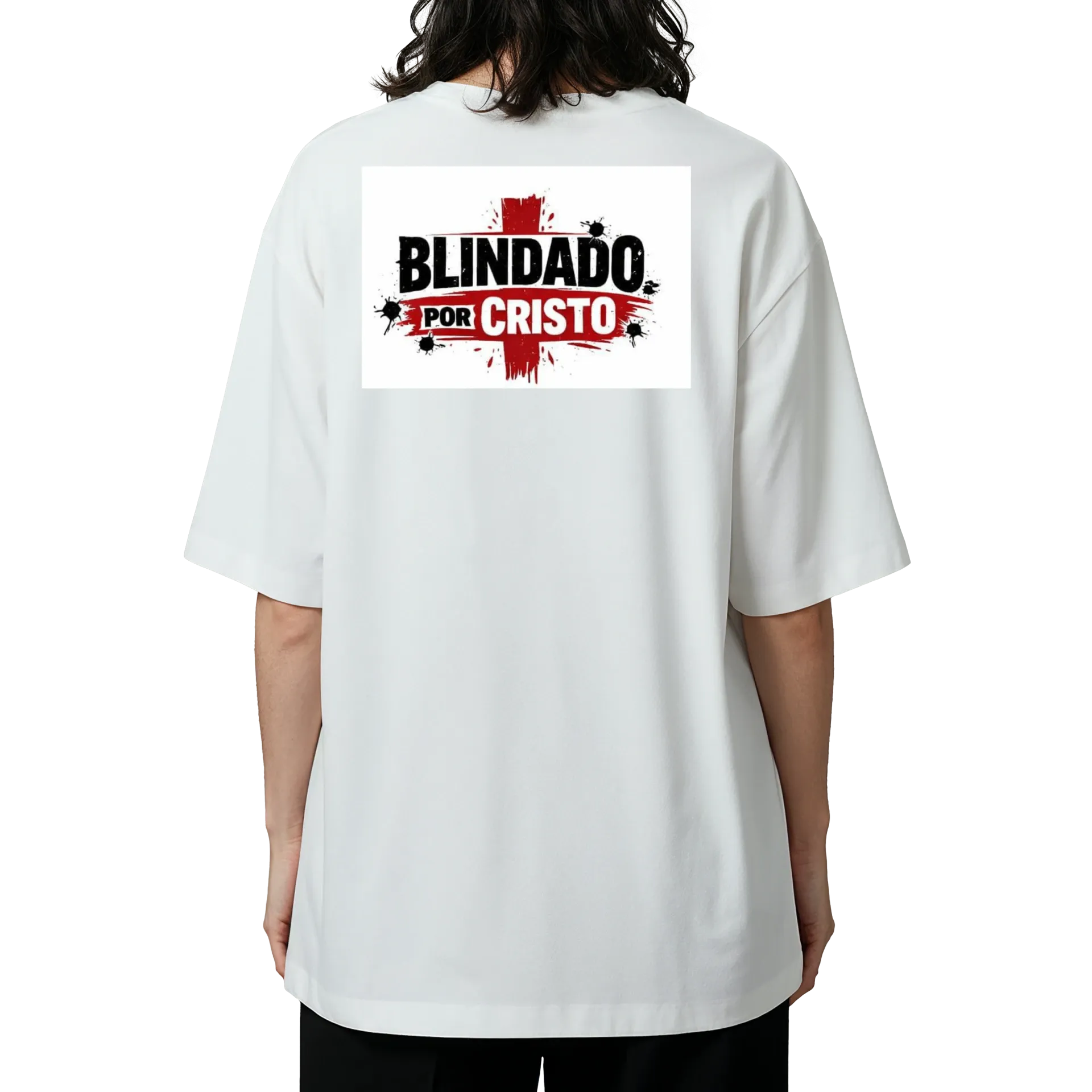 Camiseta Oversized soldado de Jesus  - Imagem 5