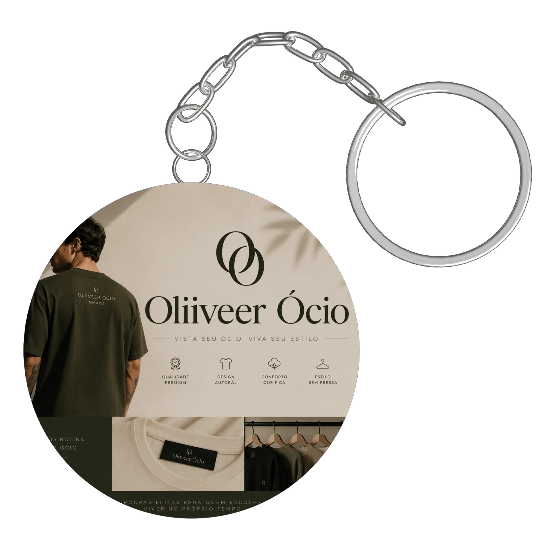 Chaveiro Ócio  de Oliiveer