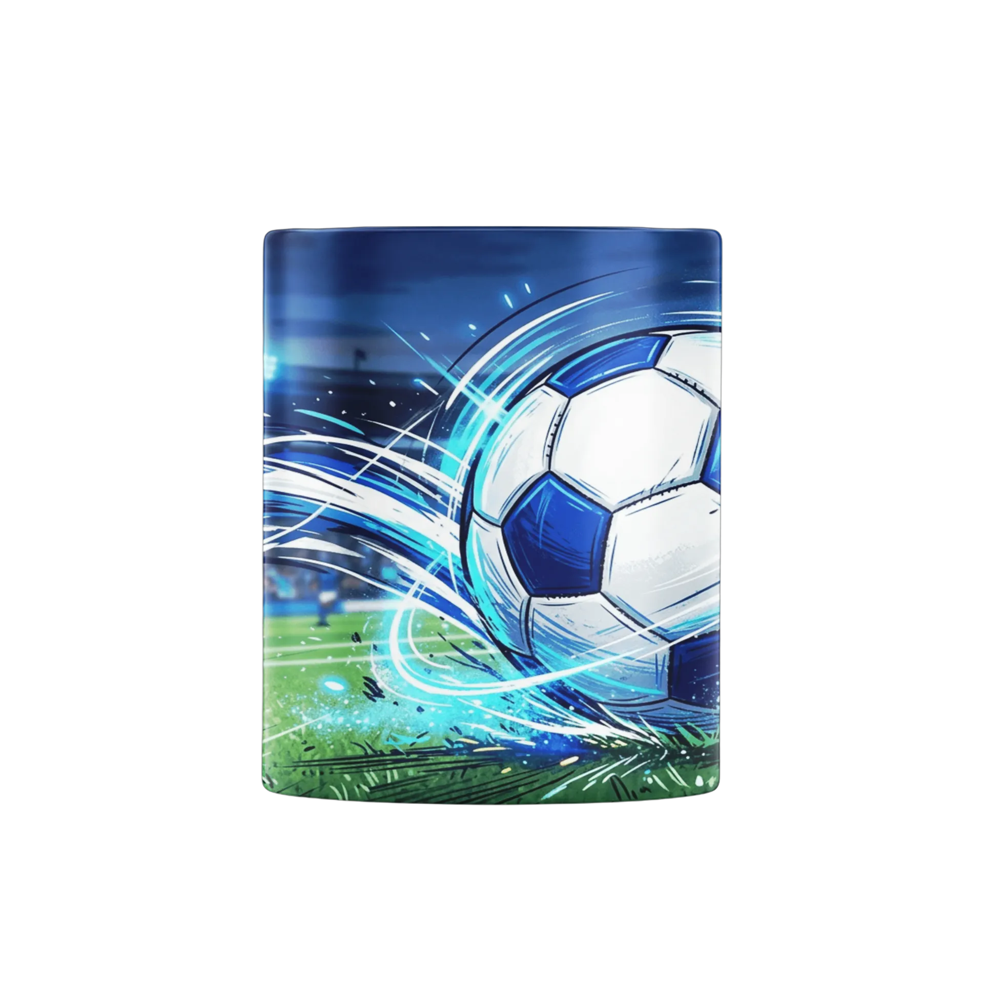 Caneca Bola de Futebol em Estilo Ilustrado 325ml - Imagem 2