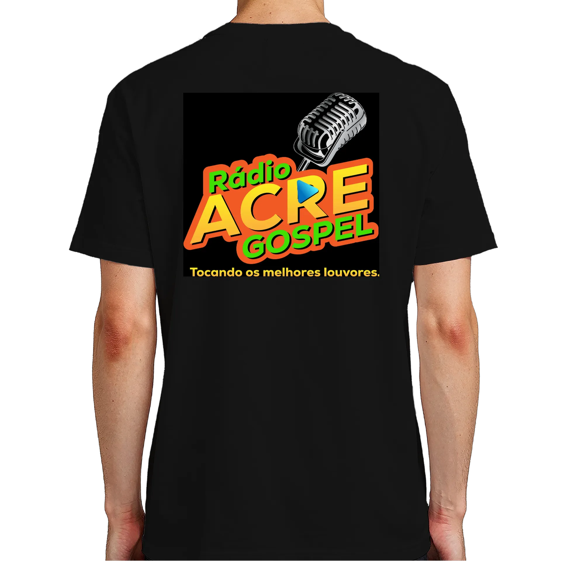Camiseta personalizada. Rádio Acre gospel  de José Raimundo  — imagem 6 de 6