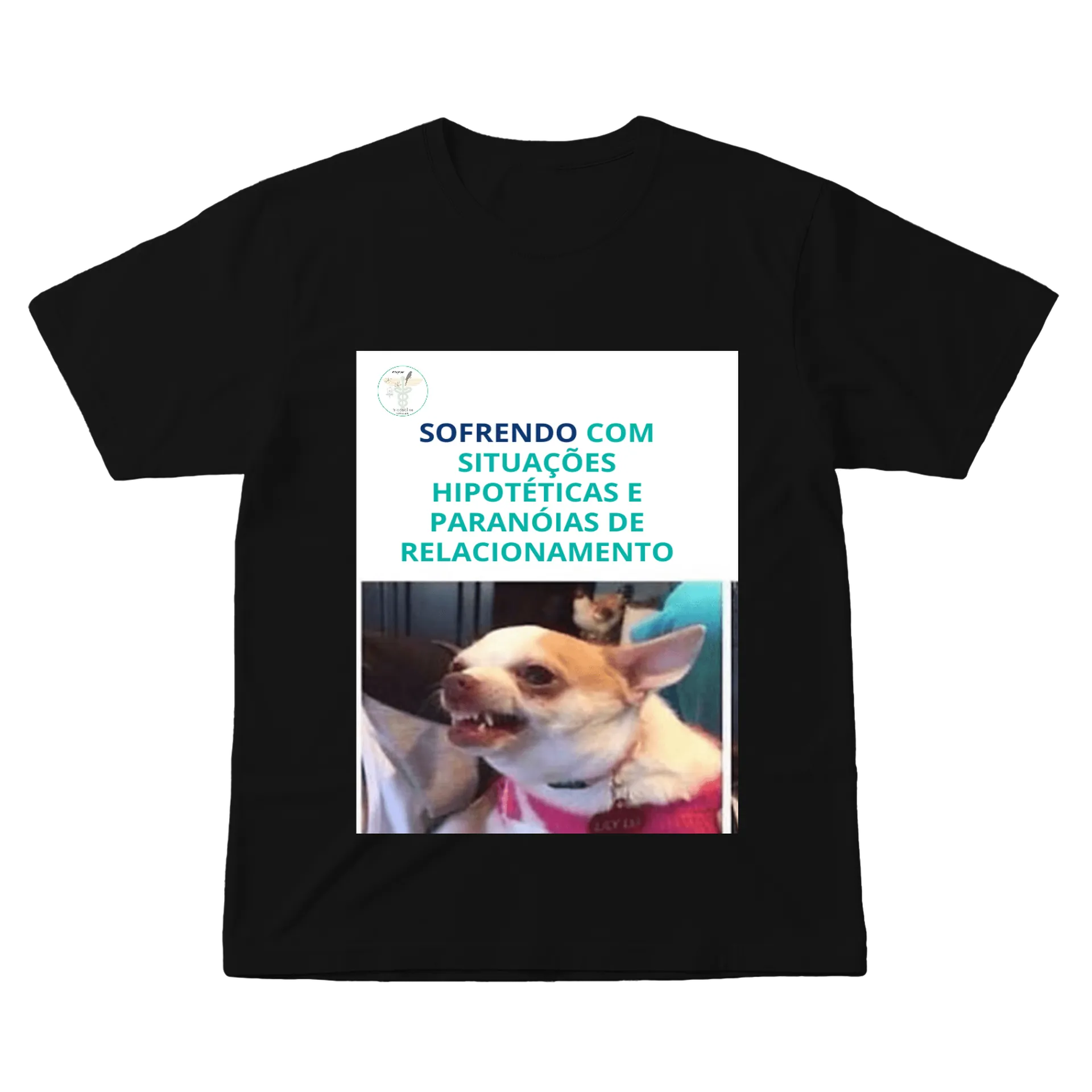 Camiseta Personalizada Frases Terapia 100% Algodão - Imagem 1