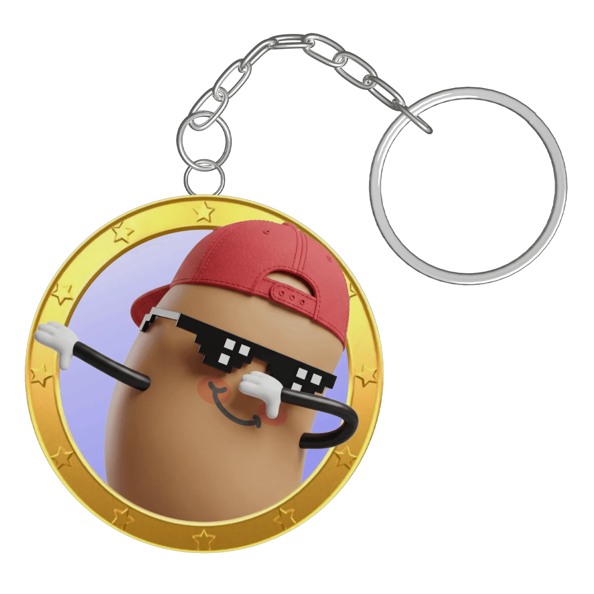 Chaveiro personalizado de Paçoca Outift