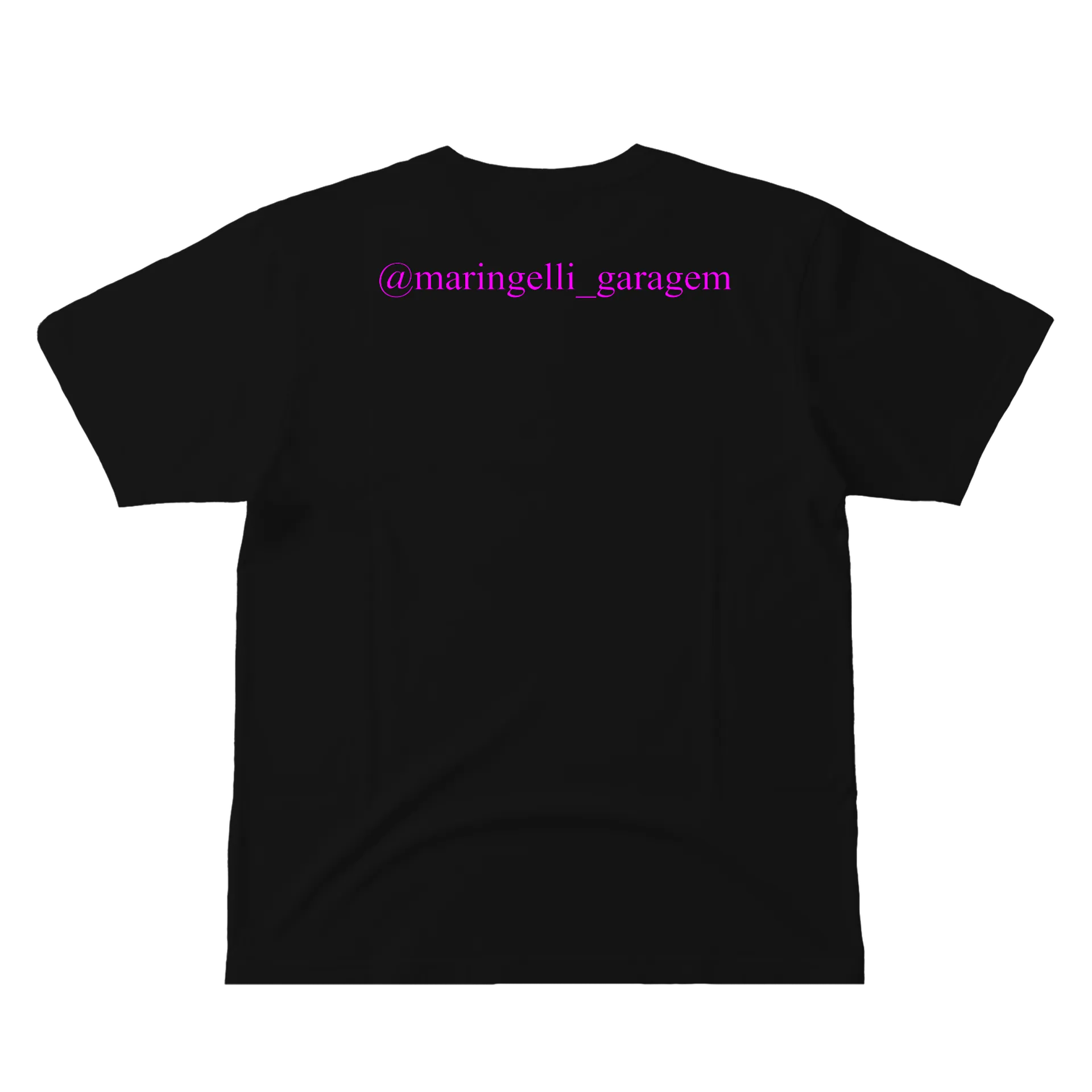 Camiseta Máquina Garagem 100% Algodão Preto - Imagem 3
