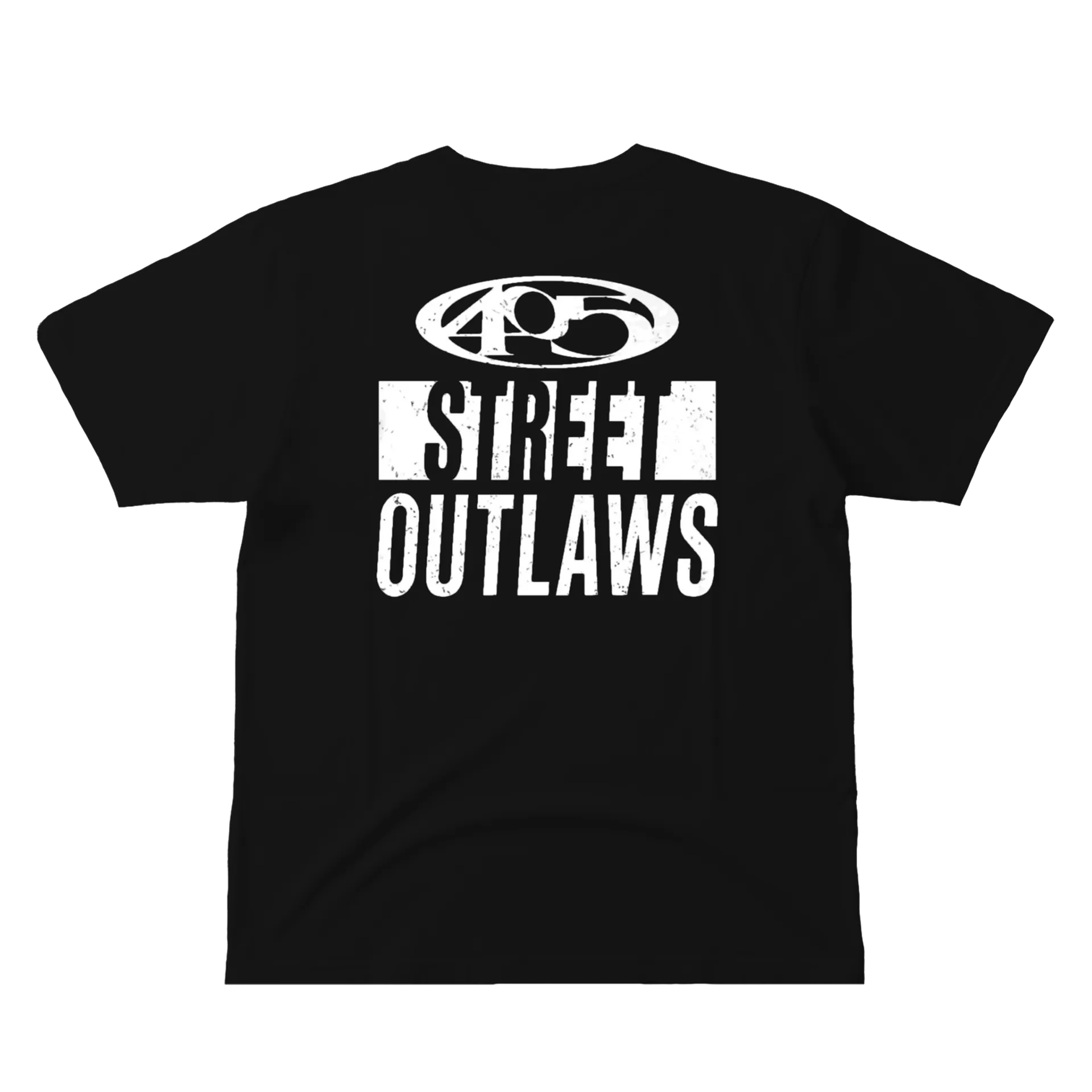 Camiseta Estampa Tipográfica Original Street Outlaws 100% - Imagem 3