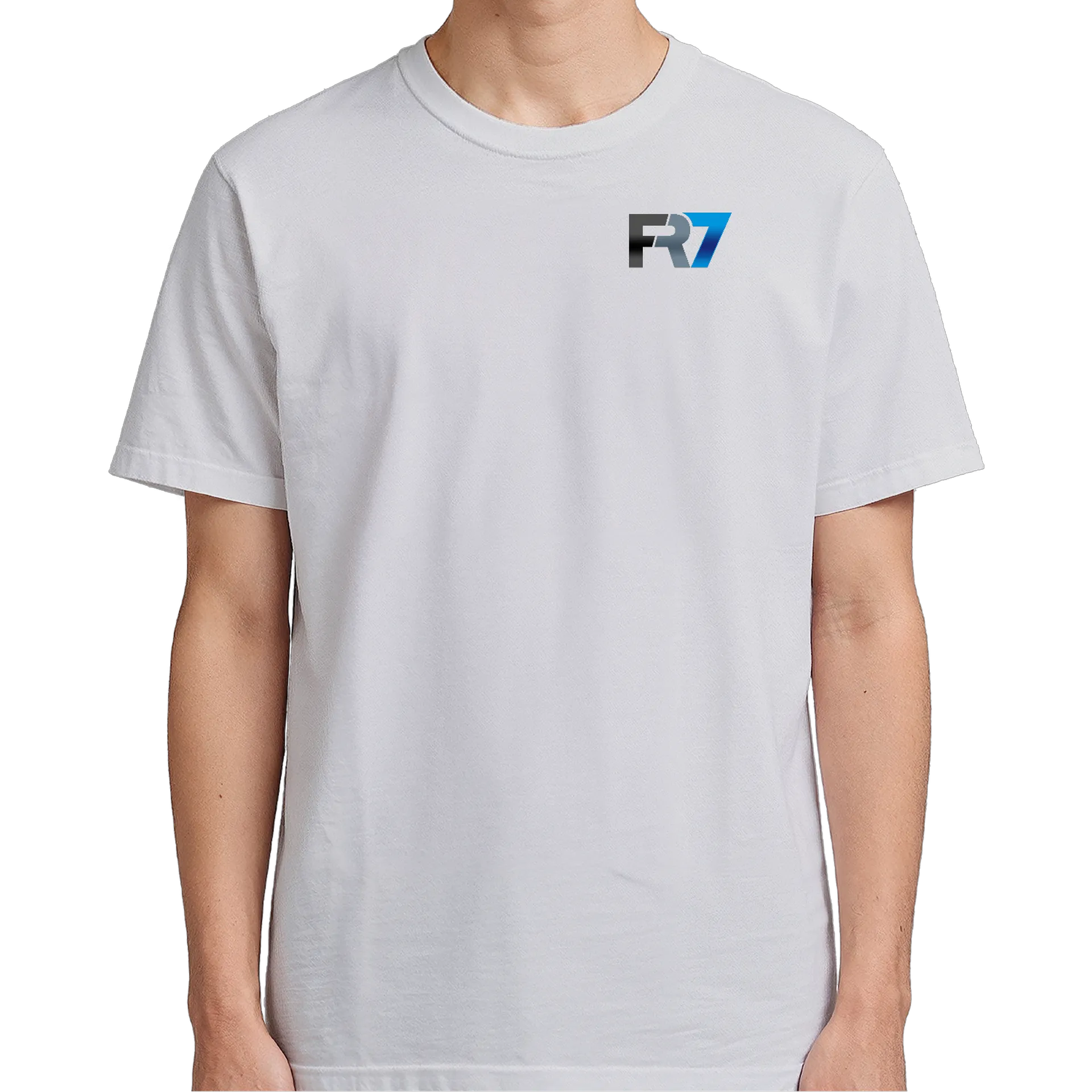Camiseta personalizada FR7 - Logo Preta - Imagem 5