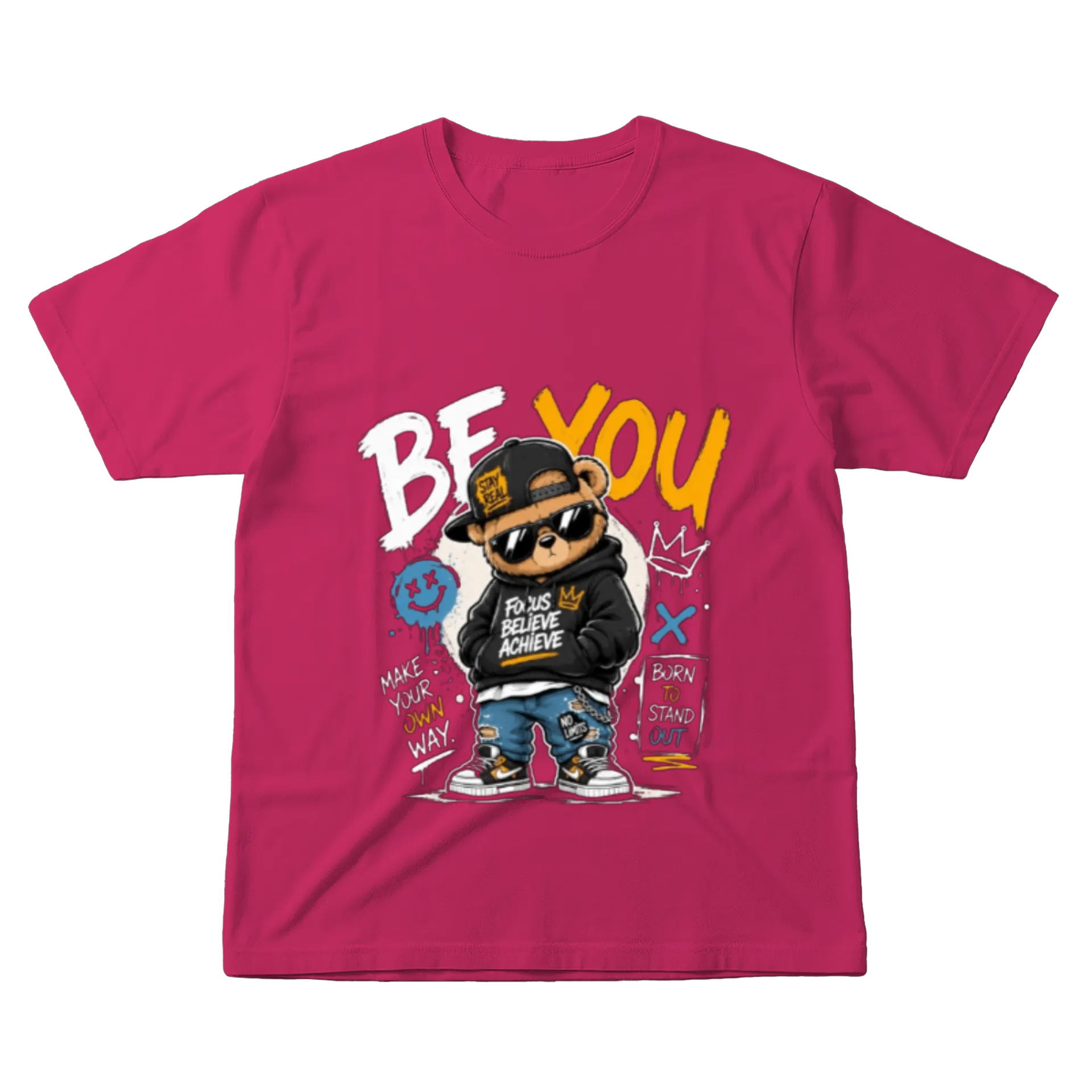 Camiseta Be You, 100% Algodão - Imagem 1