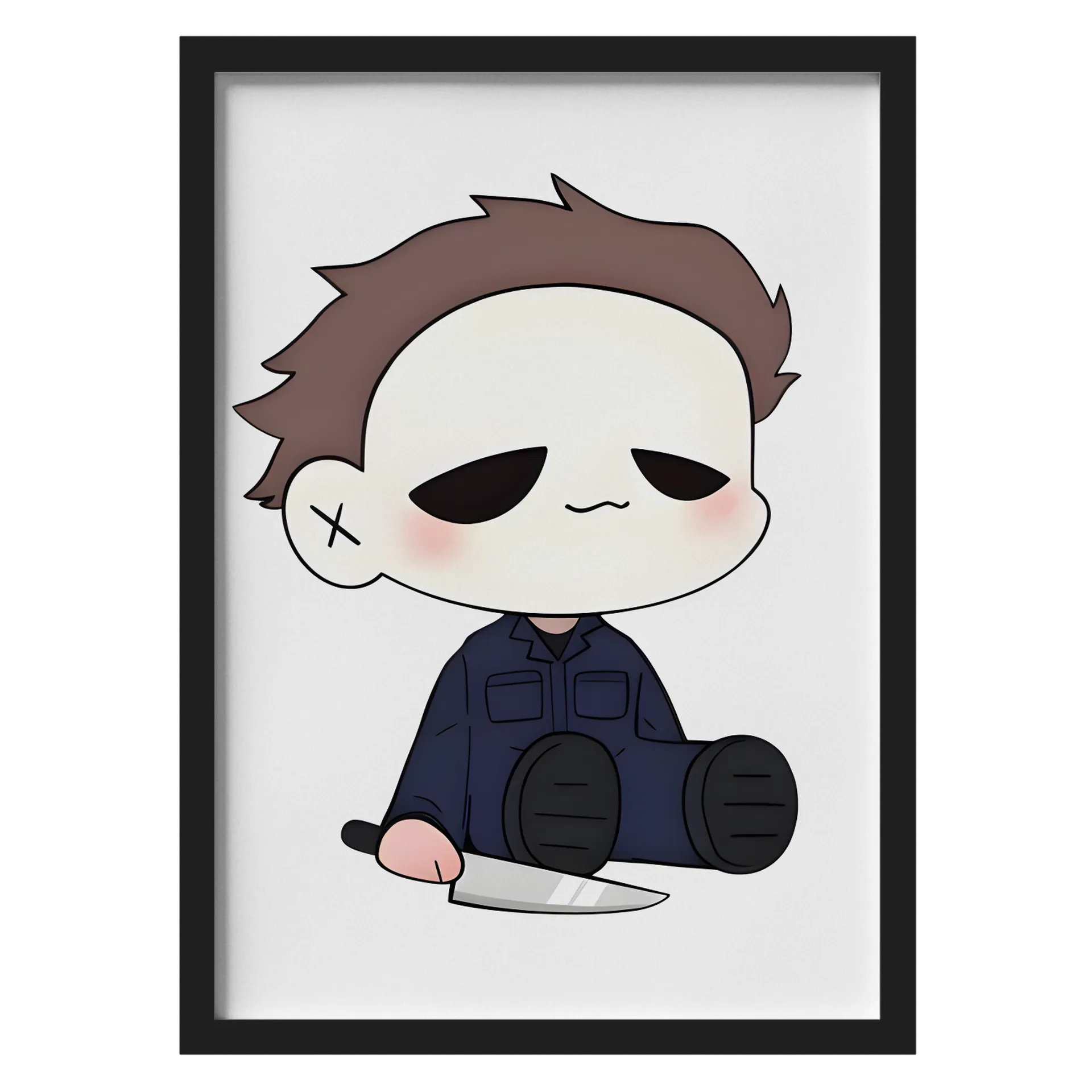 Quadro A3 personalizado Com Vidro (Myers) - Imagem 1
