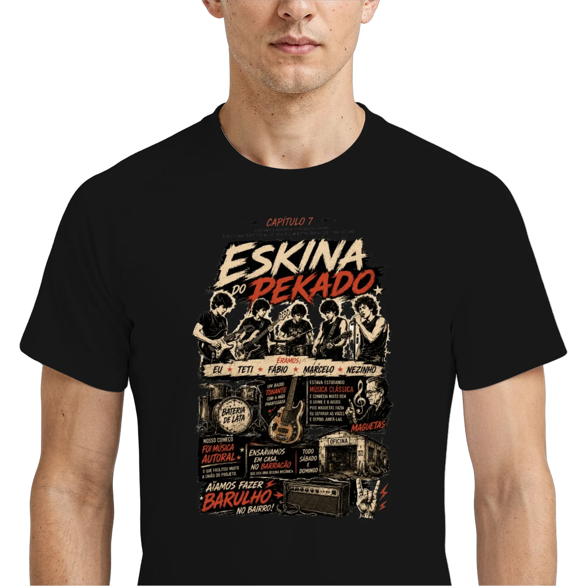 Camiseta Dry Fit Estampa Personalizada 100% Polyester - Imagem 4