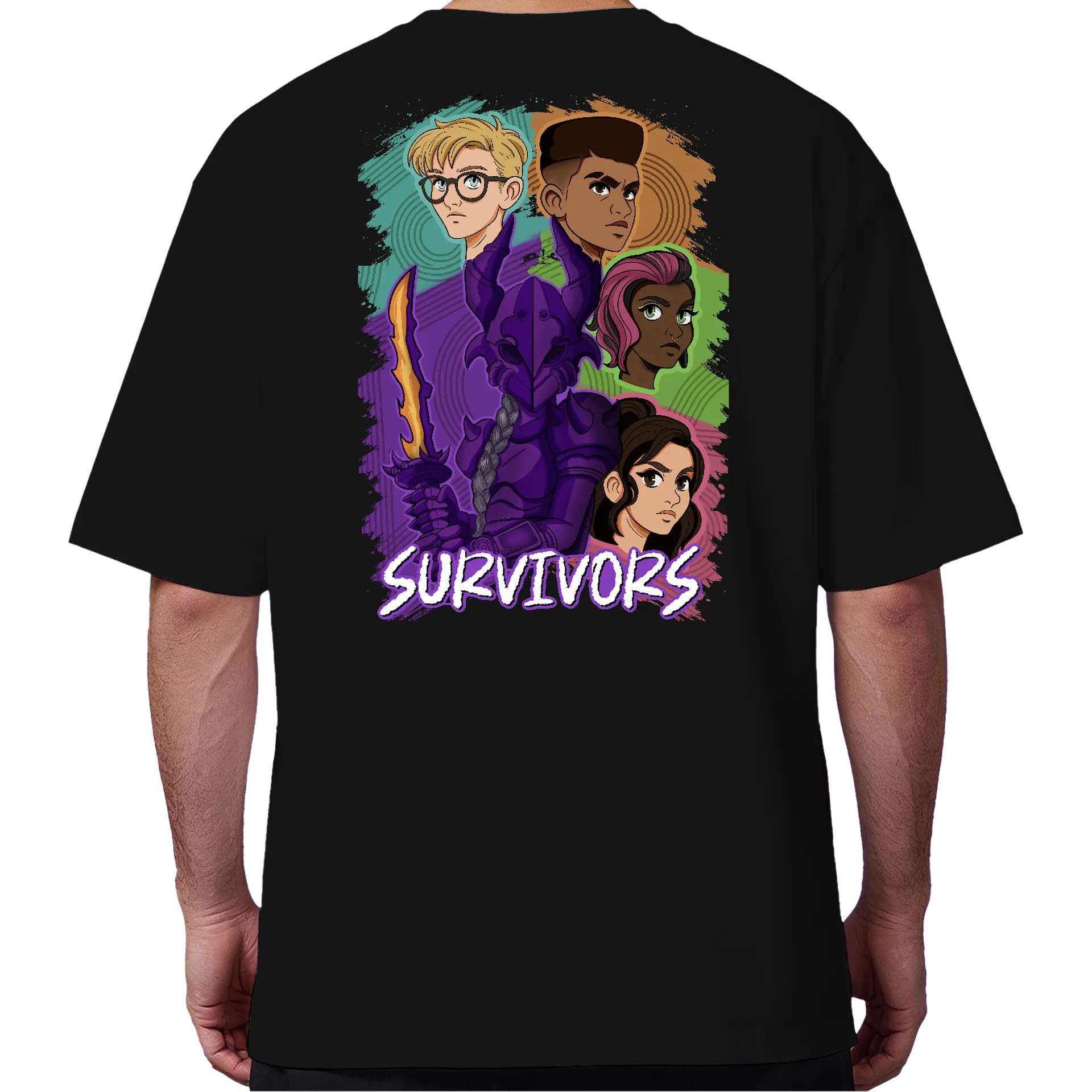 Camiseta Oversized Grounded 2 Survivors - Imagem 6