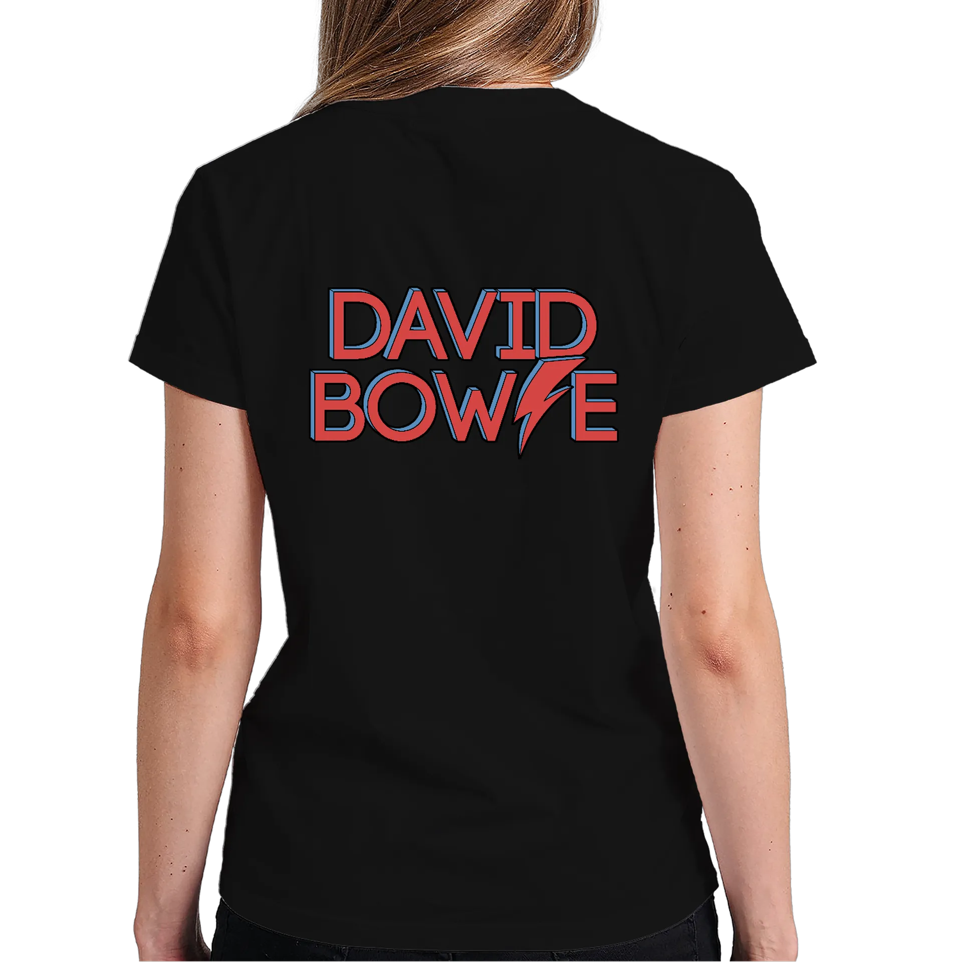 Camiseta David Bowie Estampa Tipográfica 100% Algodão - Imagem 6