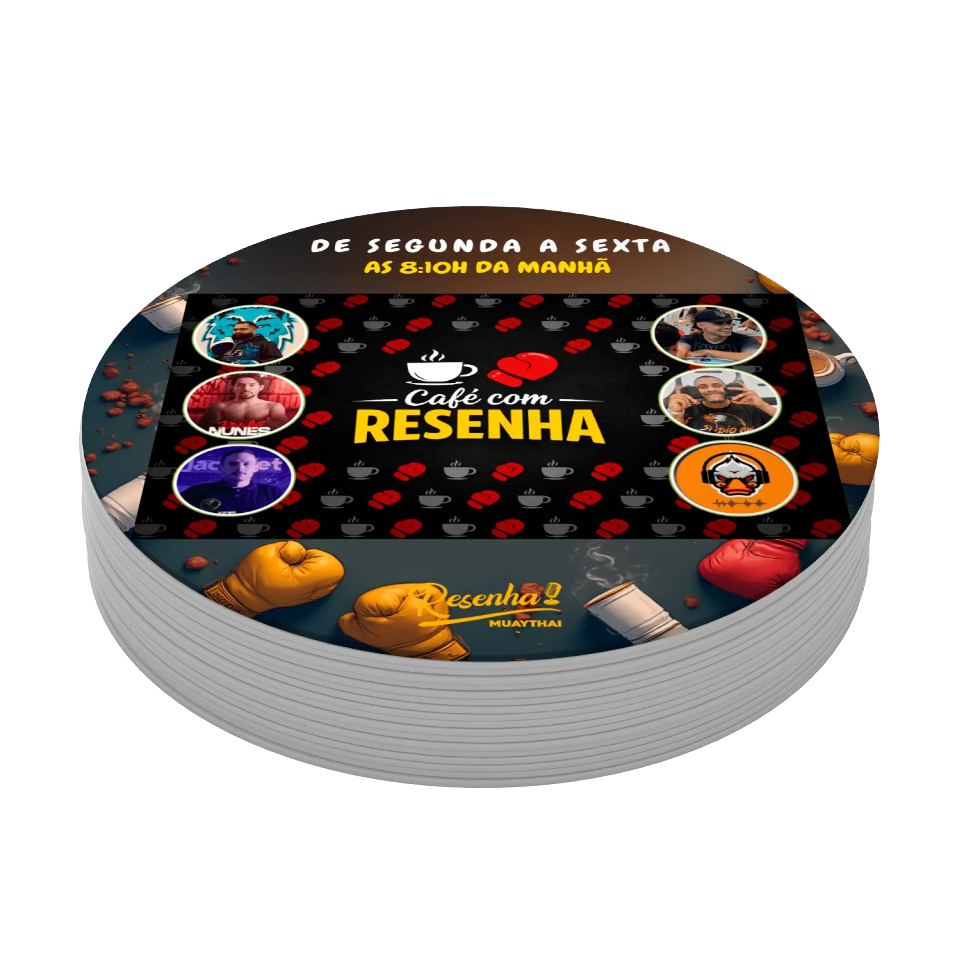 Porta-copos Café com Resenha  - Imagem 4