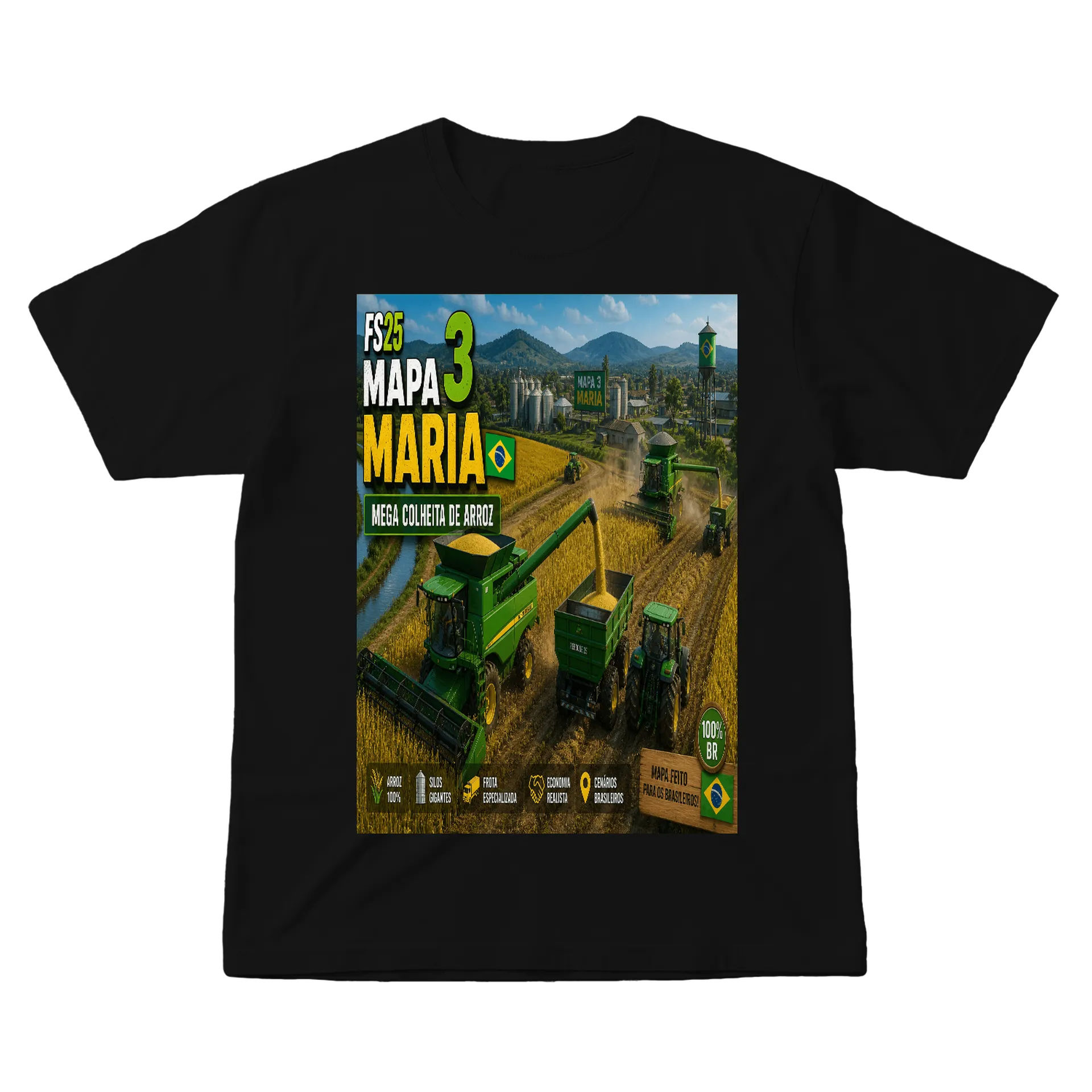 Camiseta personalizada de LendasdaRoça25