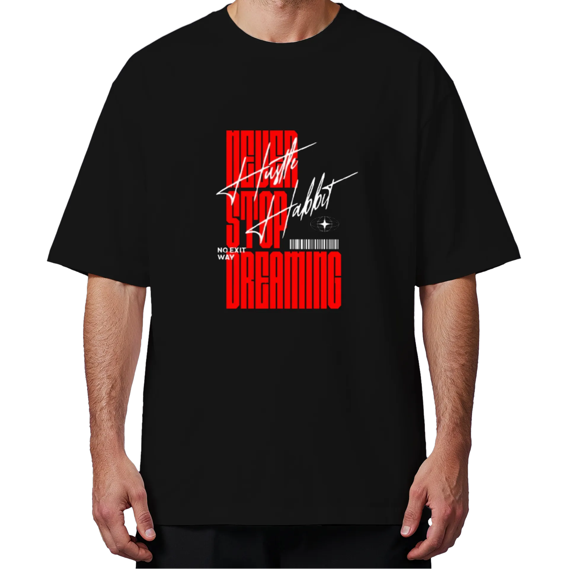 Camiseta Oversized CMB "NSD" - Preto - Imagem 4