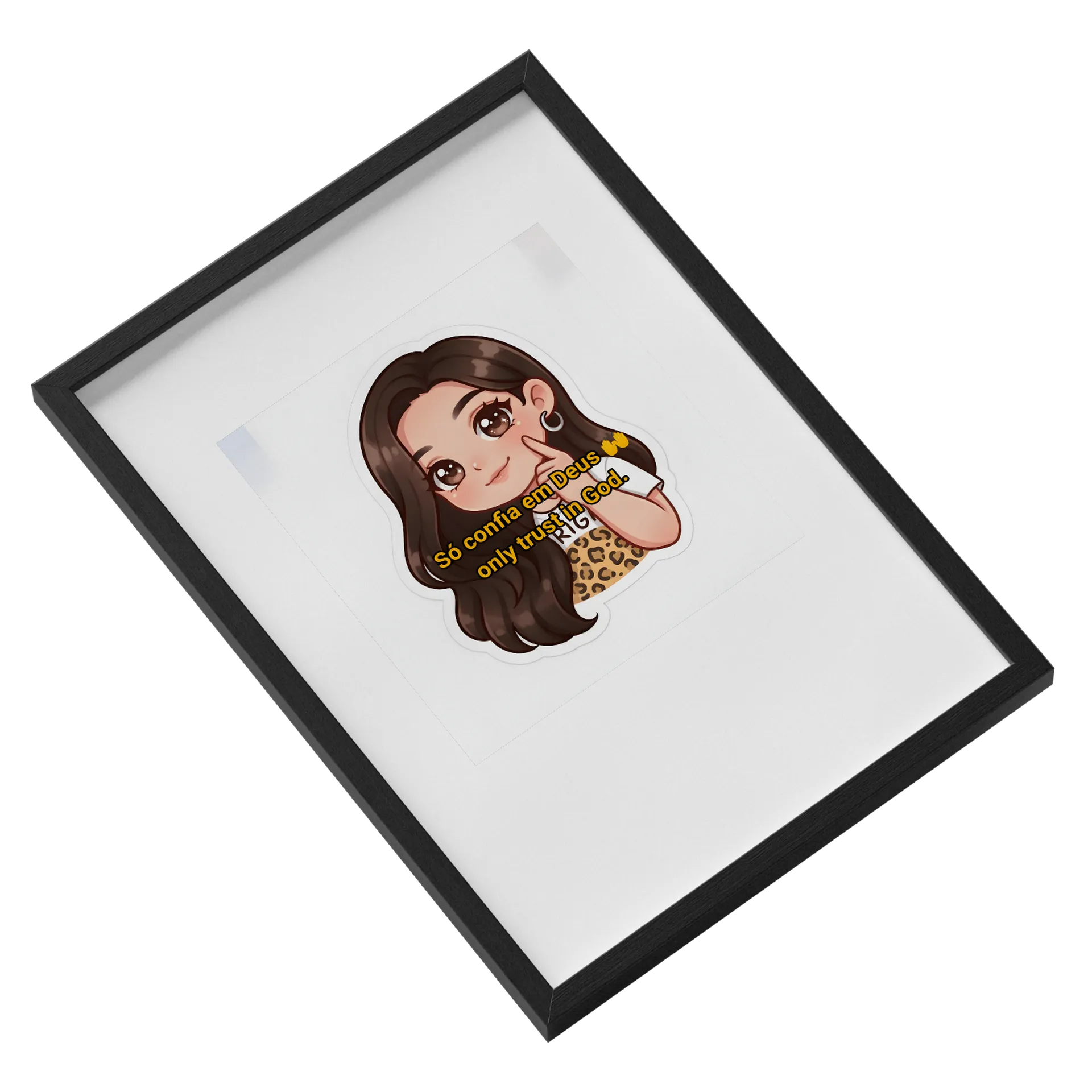 Quadro A3 personalizado Com Vidro - Imagem 2