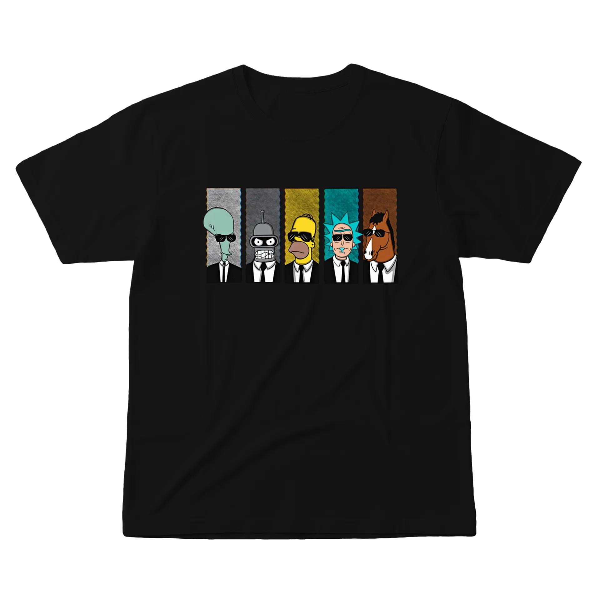 Camiseta Personagens Cartoons 100% Algodão - Imagem 1