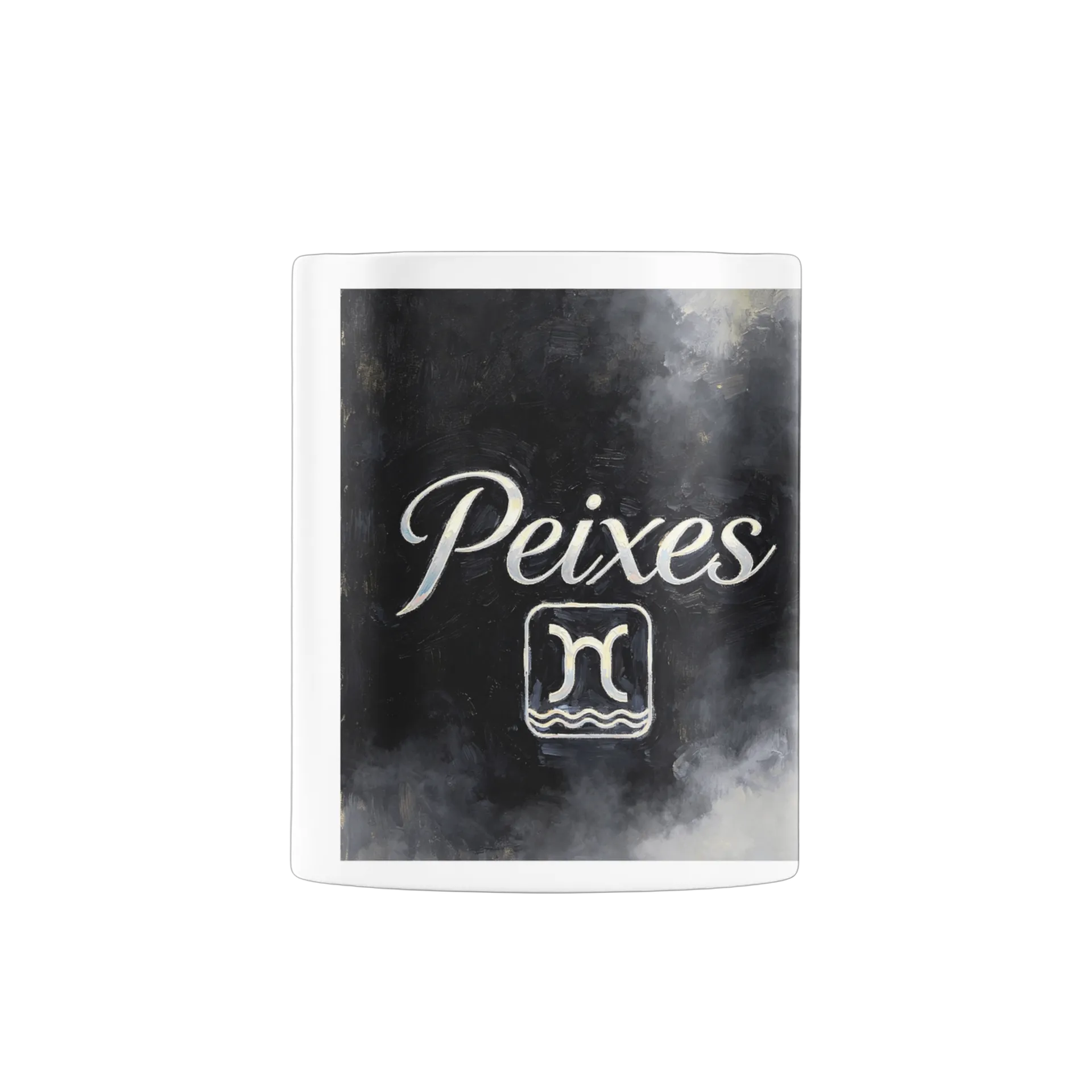 Caneca peixes Signo Estampa Pintura 325ml - Imagem 3