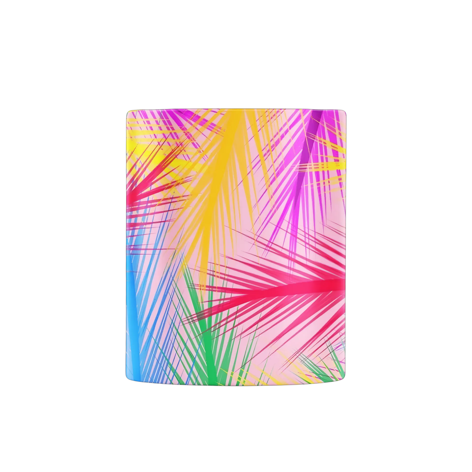 Caneca Porcelana Paleta Tropical Estampa Neon 325ml - Imagem 2