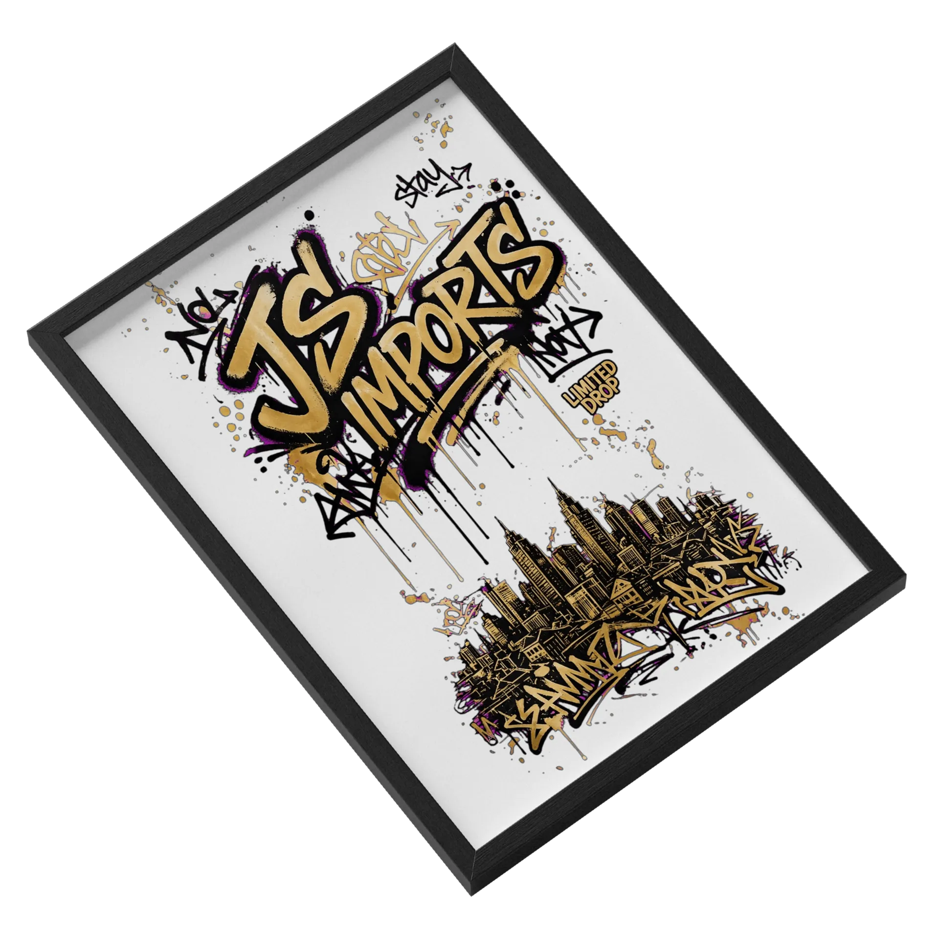 Quadro A3 personalizado Com Vidro - Imagem 2