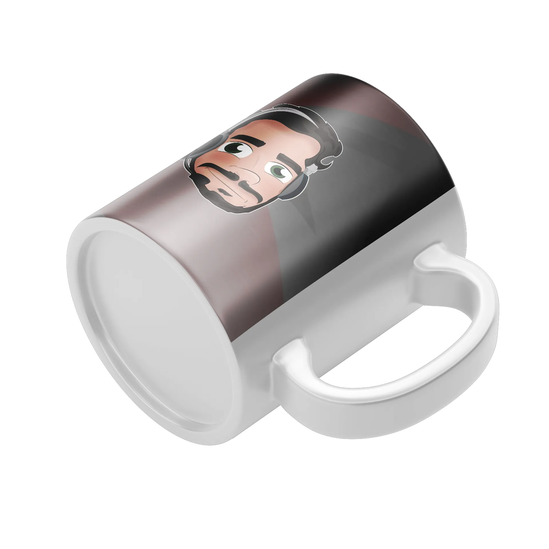 Caneca Porcelana Preciso de Muita Energia 325ml - Imagem 4
