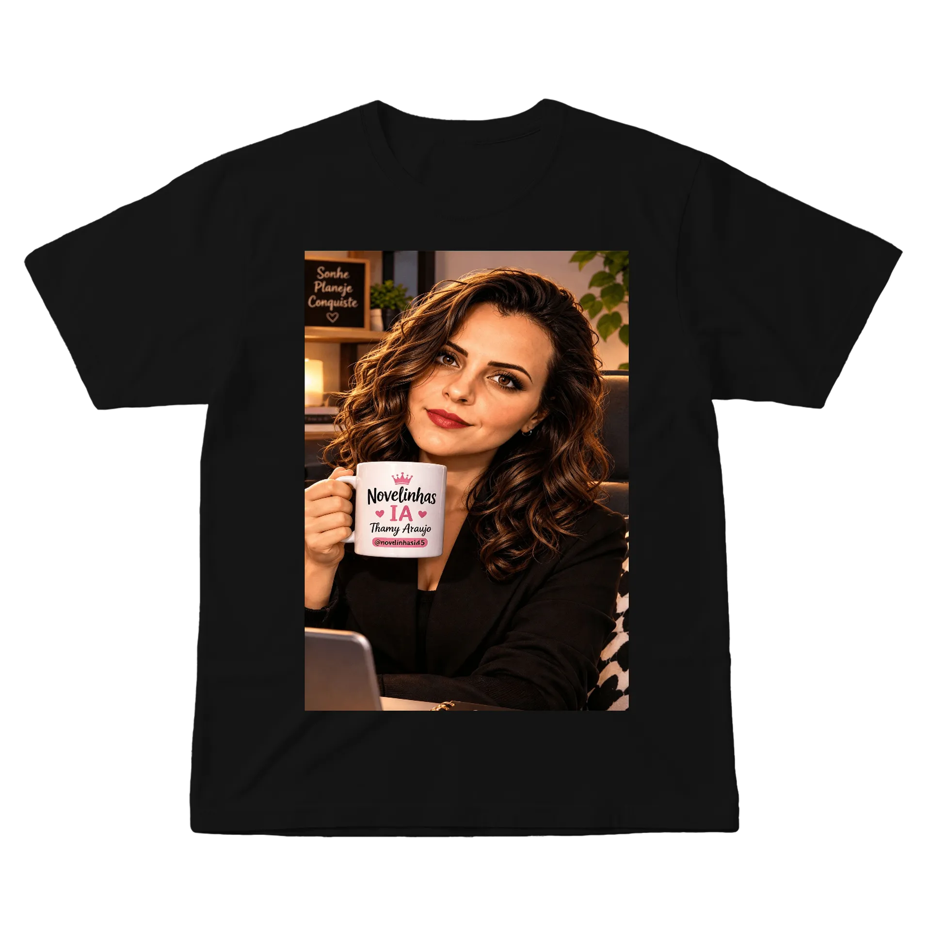 Camiseta personalizada de Thamy Araujo — imagem 2 de 6