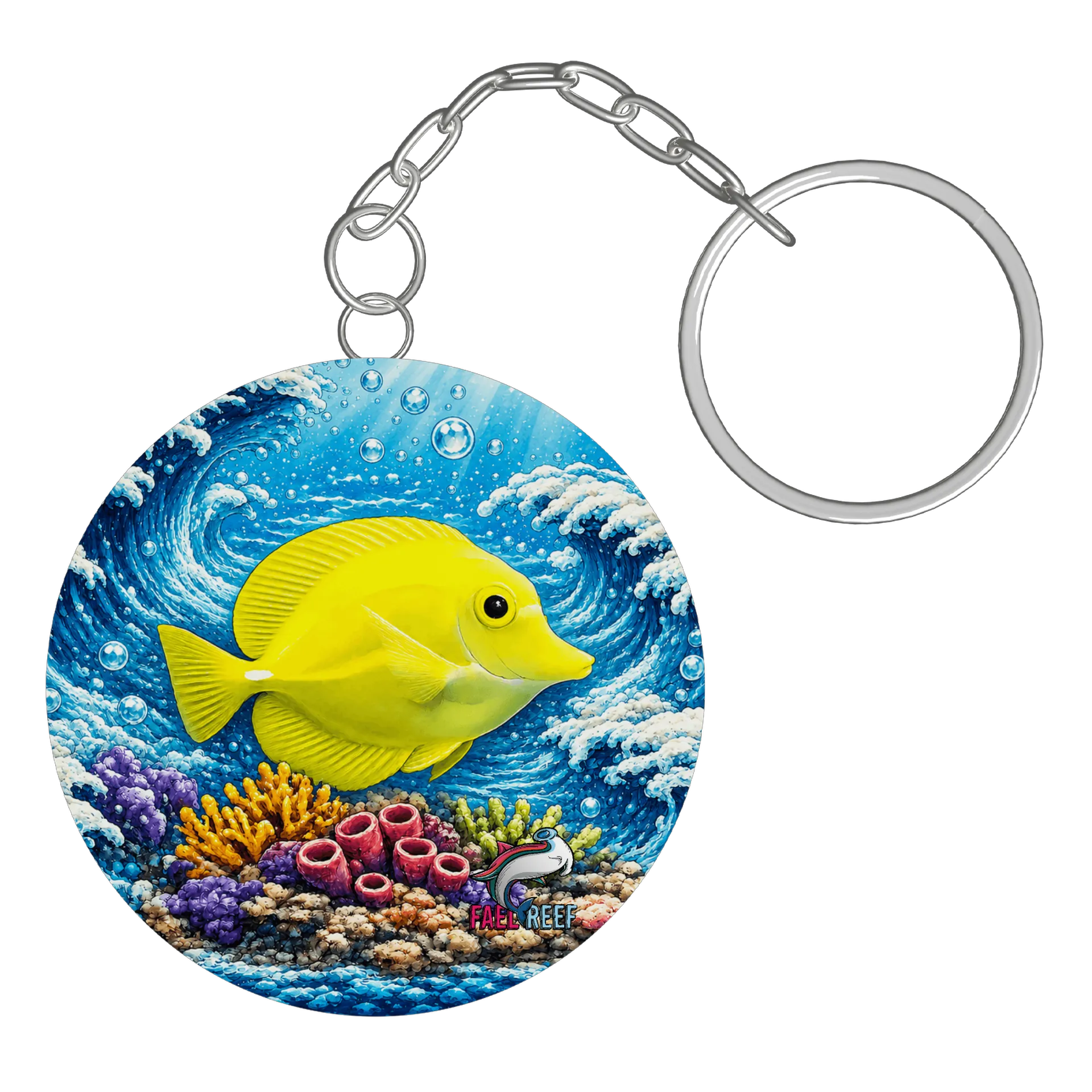 Chaveiro YellowTang de FaelReef