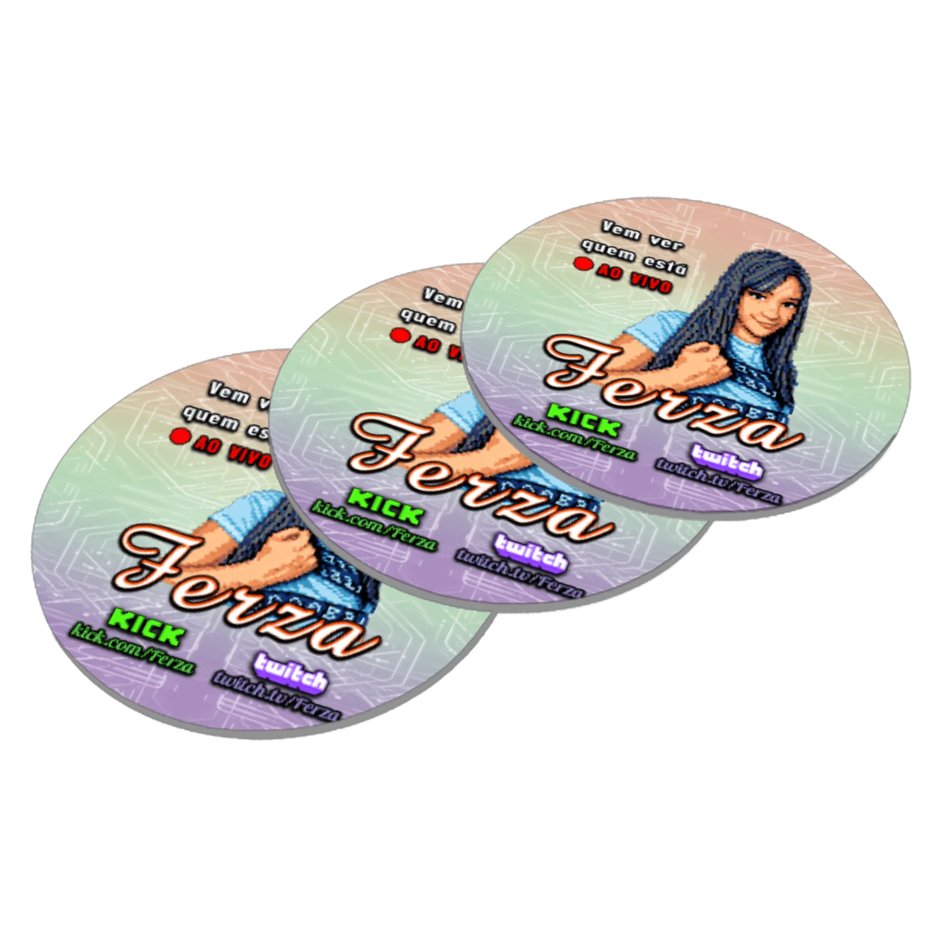 Porta-copos Ferza ao vivo - Imagem 3