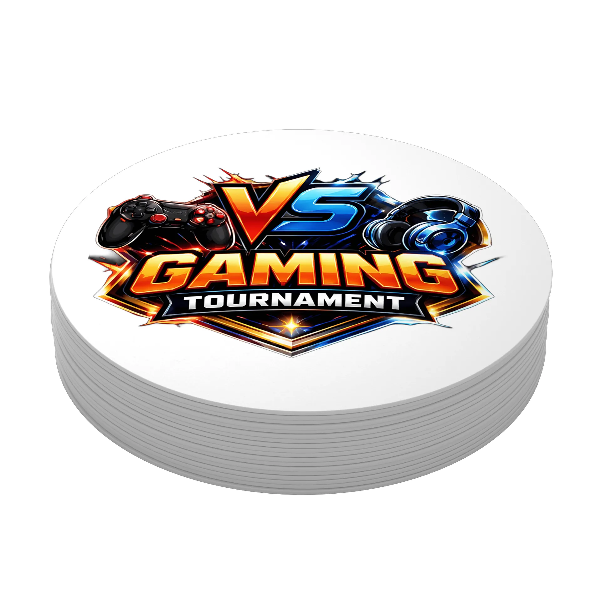 Porta-copo MDF Gaming Tournament 10x10cm - Imagem 4