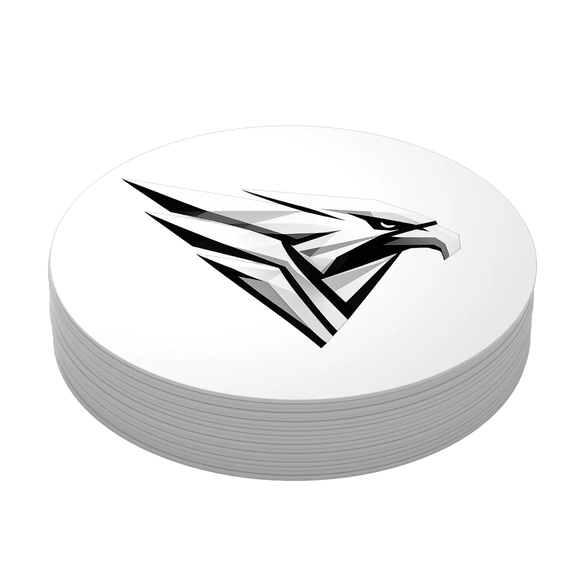 Porta-copo Águia Geométrica Estilizada MDF - Imagem 4