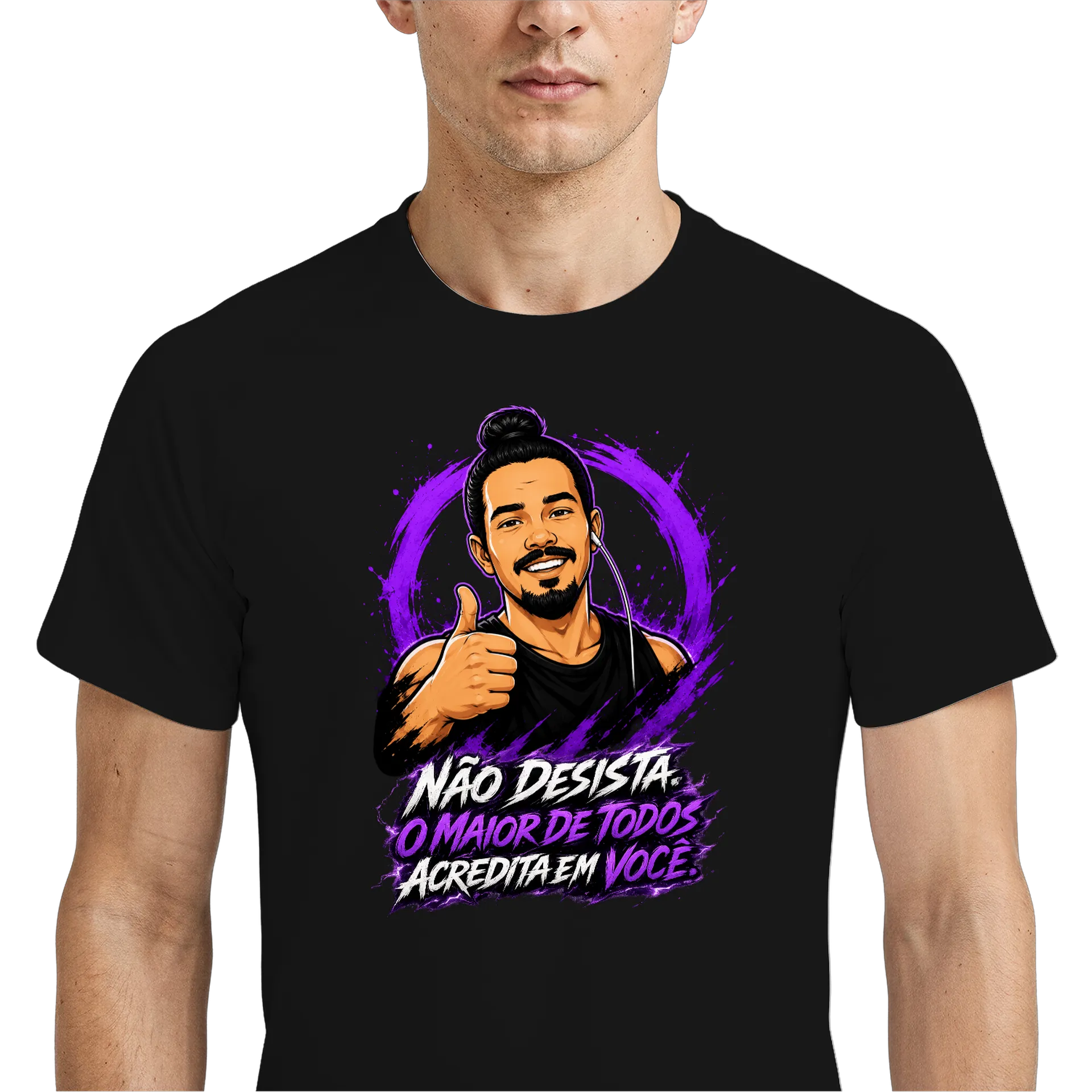 Camiseta Dry Fit (Unissex, 100% polyester) Canal InsaneIT027 - Imagem 4