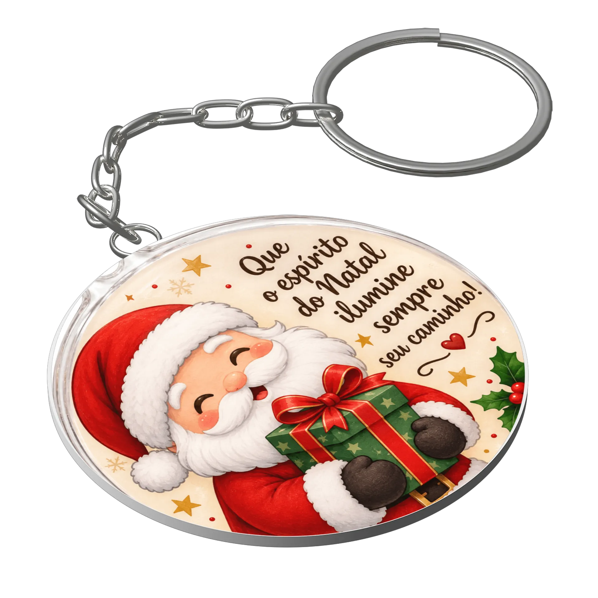 Chaveiro personalizado Natalino de SouzashopOnline — imagem 1 de 3