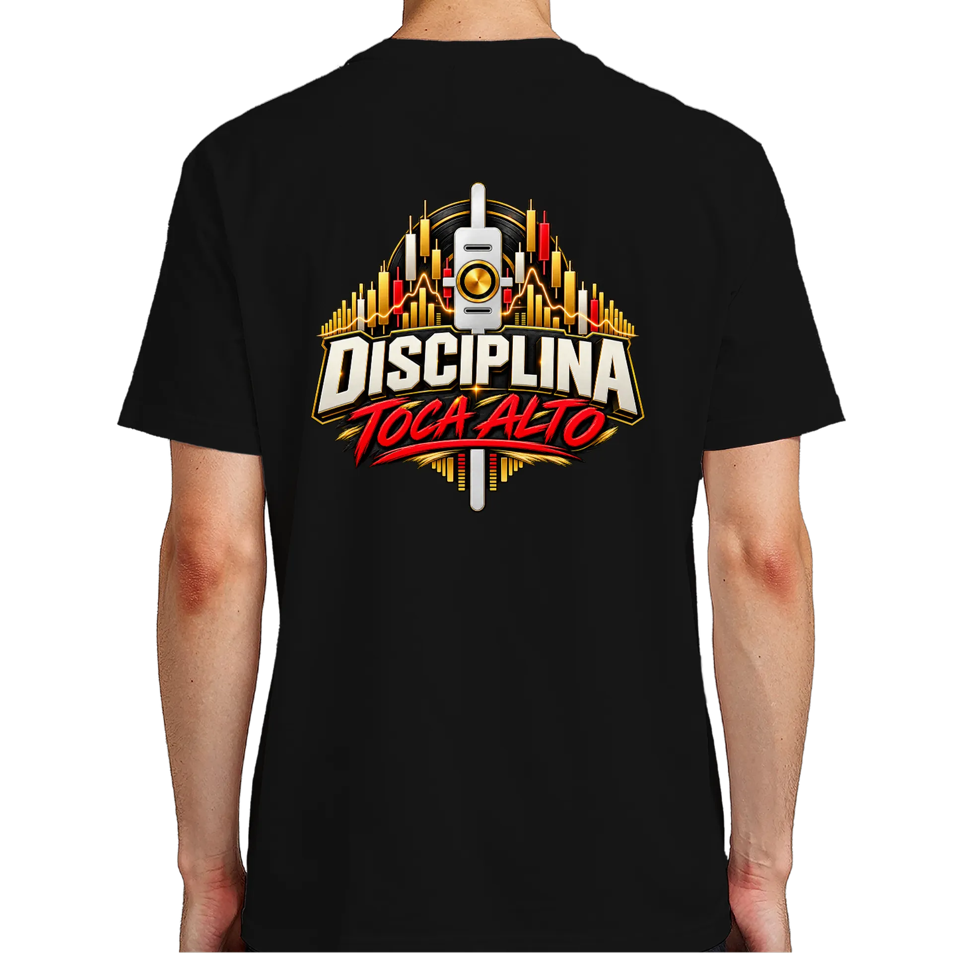 Camiseta Disciplina Toca Alto 100% Algodão - Imagem 7