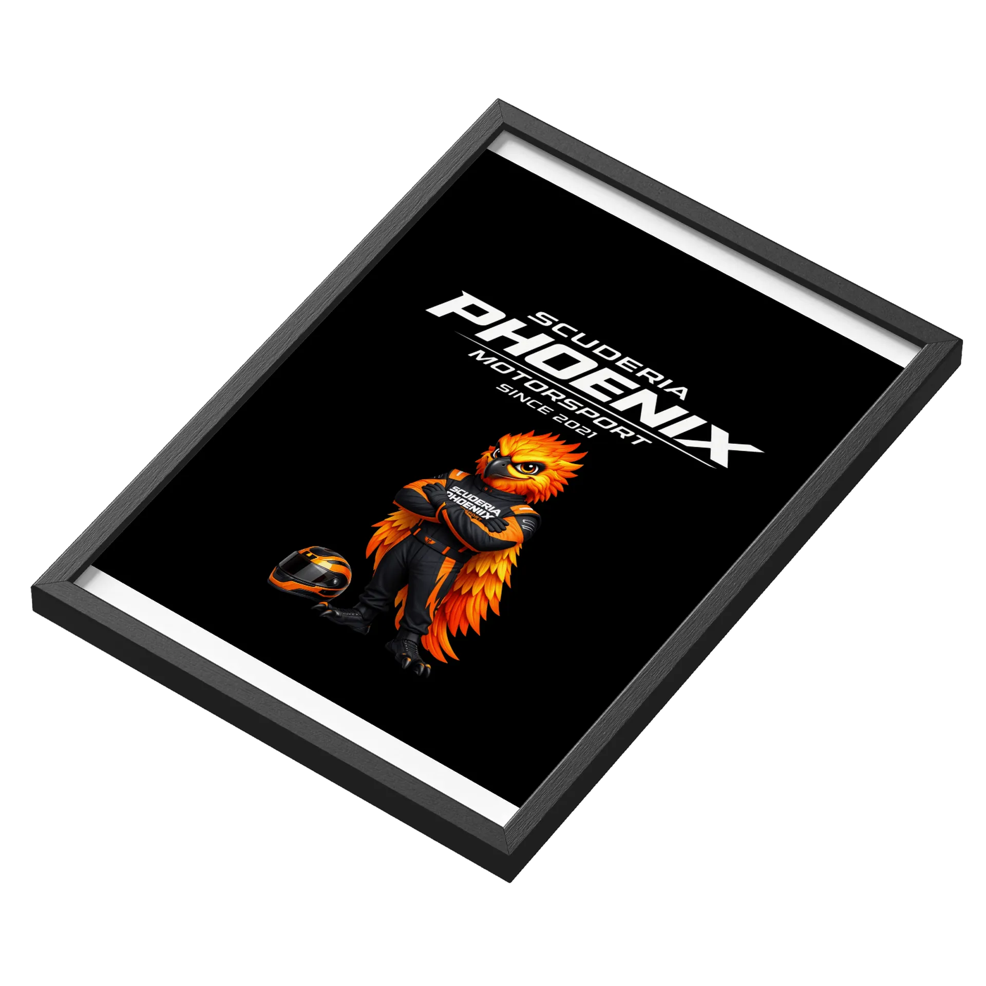 Quadro Ashes mascote da Scuderia Phoenix Motorsport - Imagem 3
