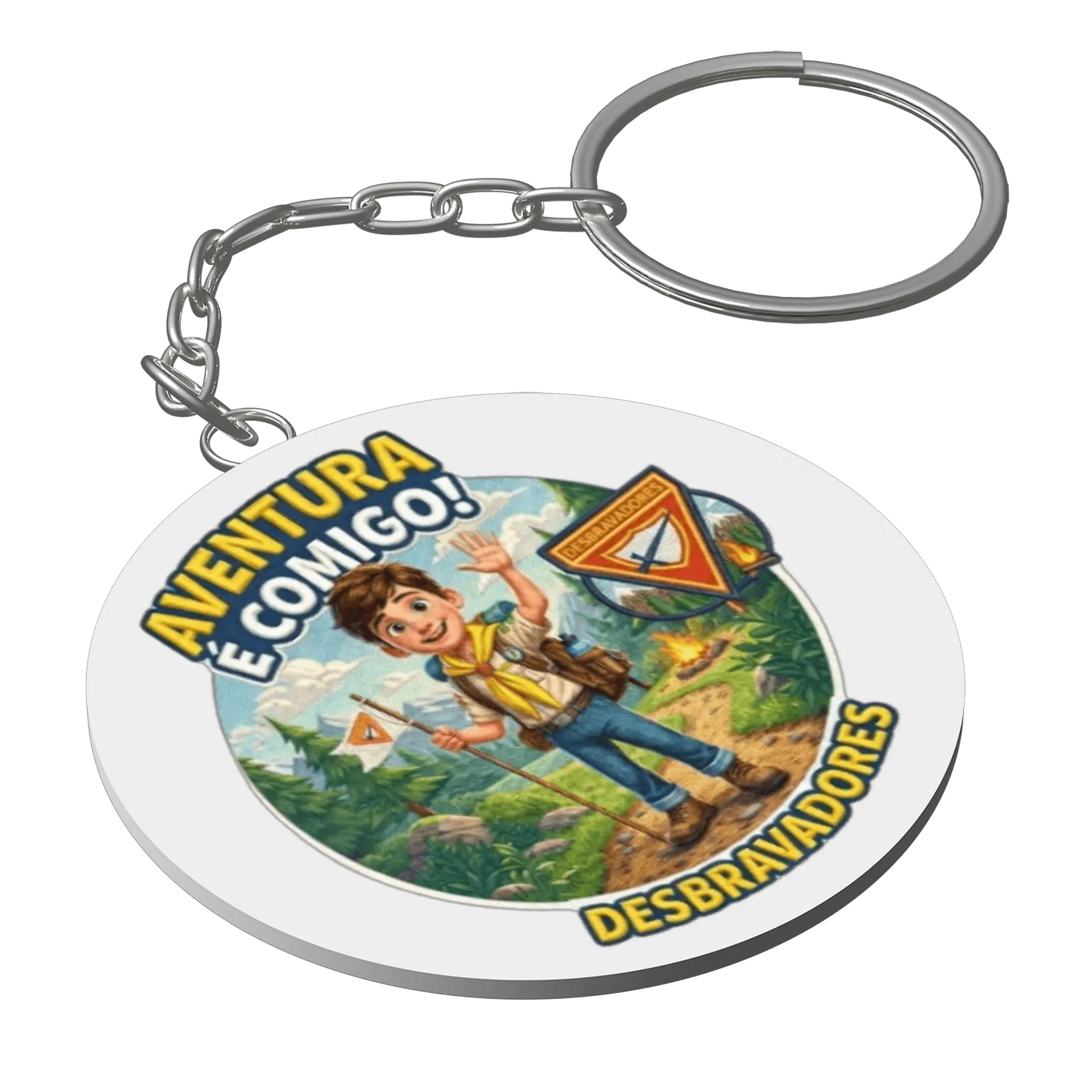 Chaveiro aventura dbv personalizado - Imagem 1