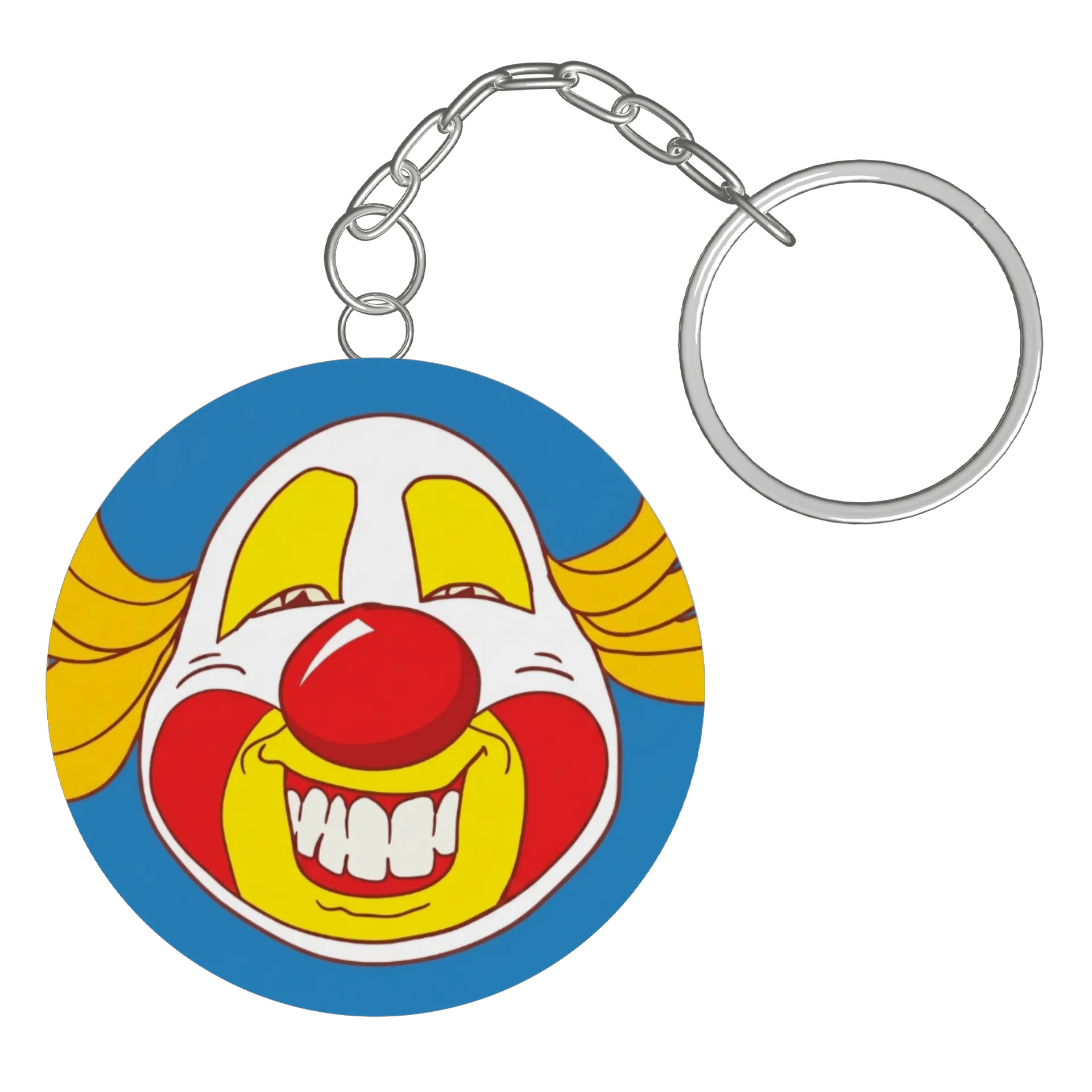 Chaveiro MDF Siga Sempre Sorrindo 5x5cm - Imagem 3