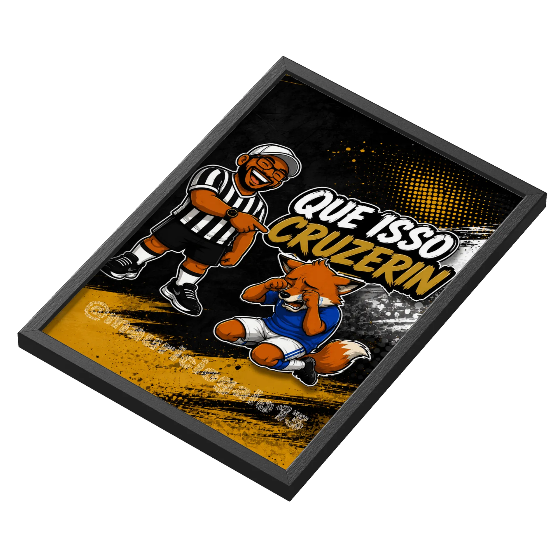Quadro A3 Que Isso Cruzerin - Imagem 3