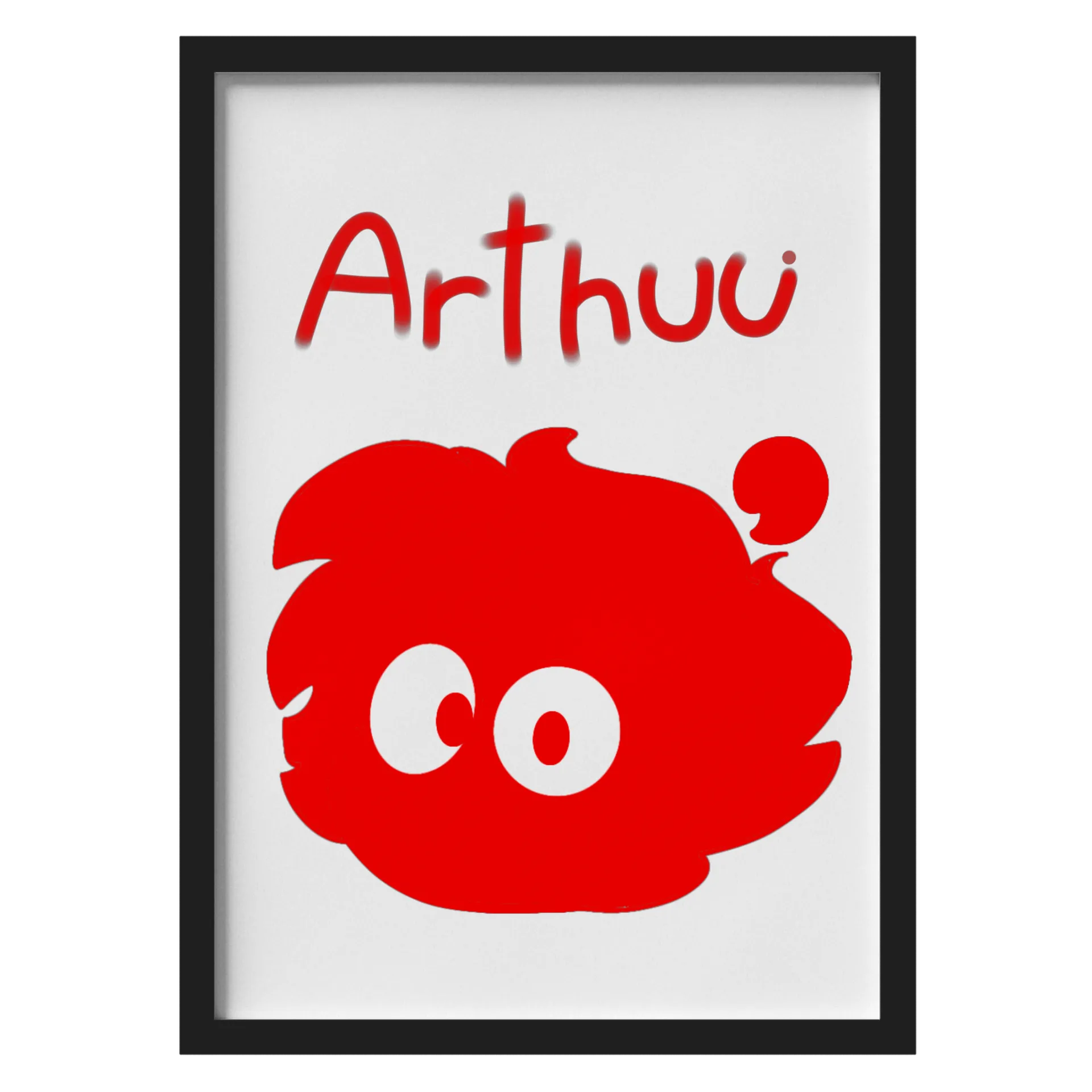Quadro A3 Do Arthuu - Imagem 1
