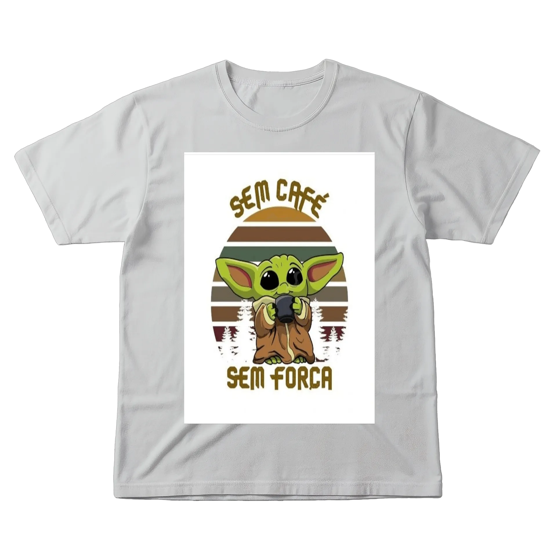 Camiseta Sem Café Sem Força 100% Algodão de Redeem Wear